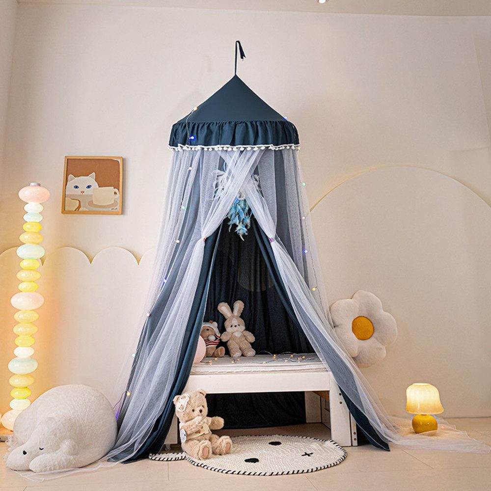 BTTO Betthimmel Babybett Kinderzimmer Baldachin Moskitonetz