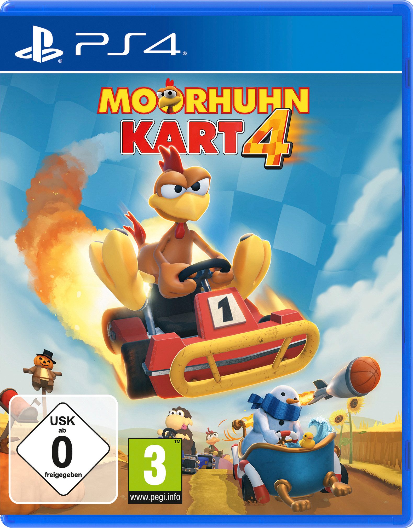 Moorhuhn Kart 4 PlayStation 4