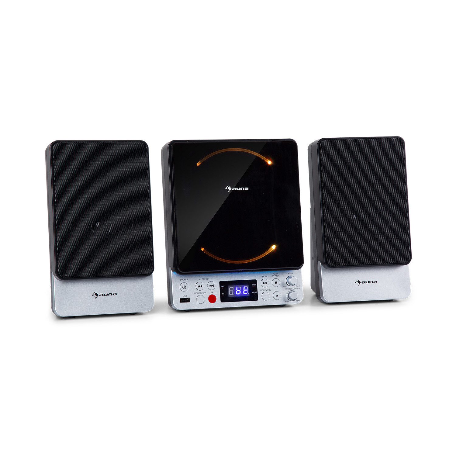 Auna Microstar Stereoanlage (UKW-Radio mit 30