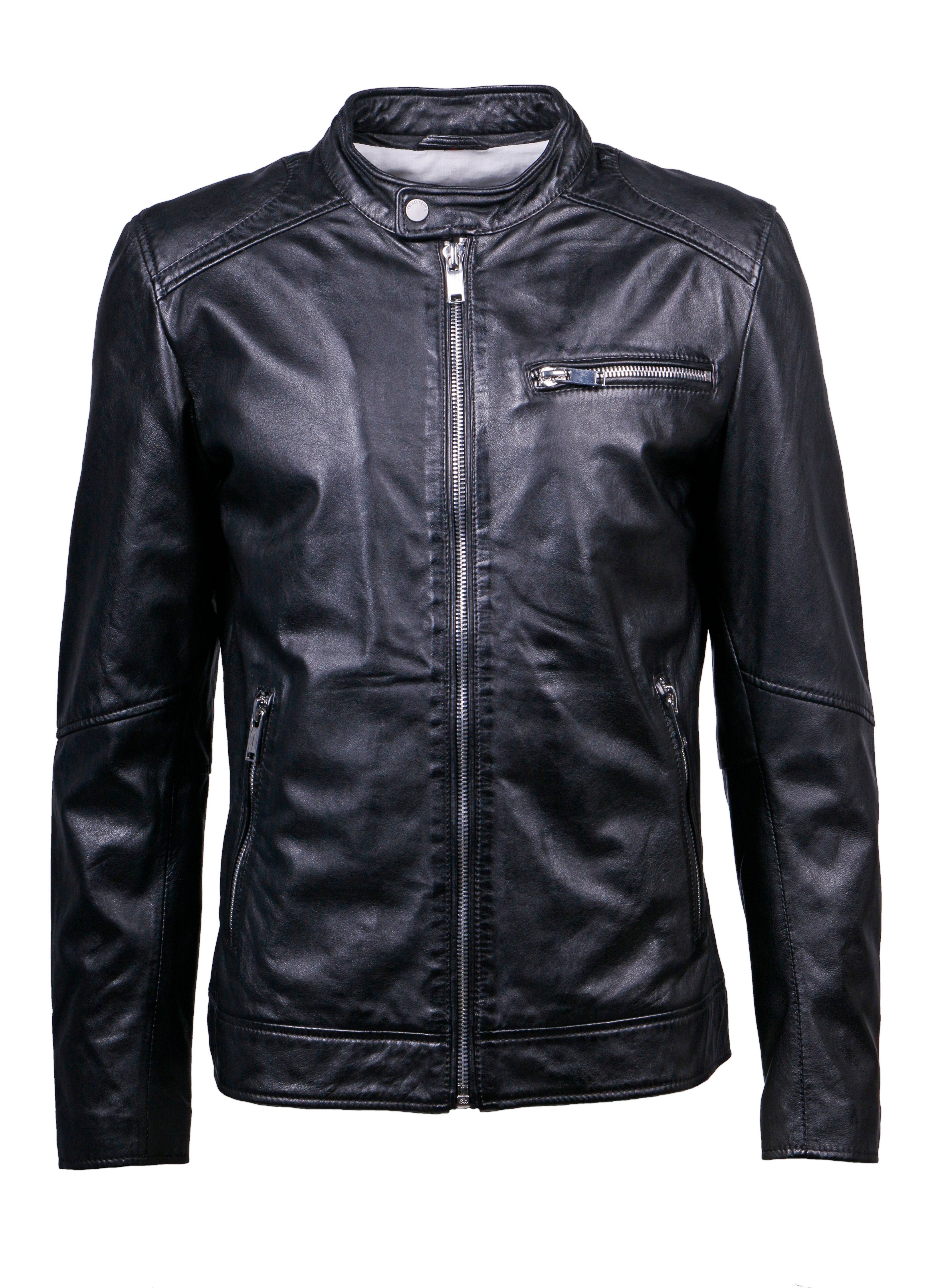 Freaky Nation Lederjacke Lucky Jim-FN