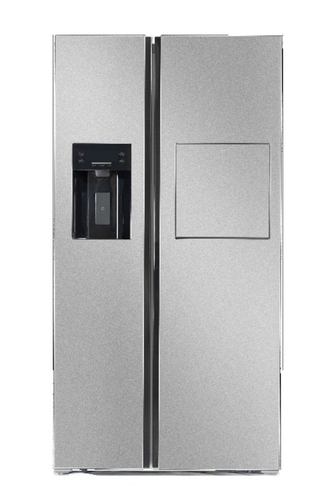 Wolkenstein Side-by-Side WSBS590ICMEIX, 178 cm hoch,