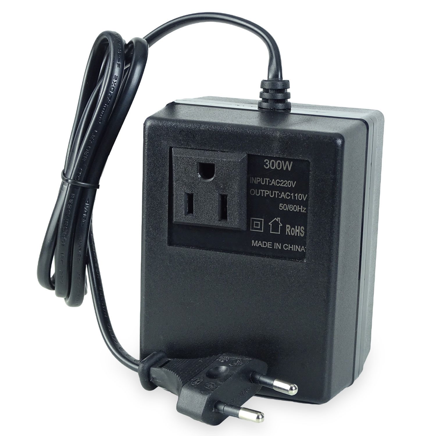 keepdrum Spannungswandler 220V zu 110V 300