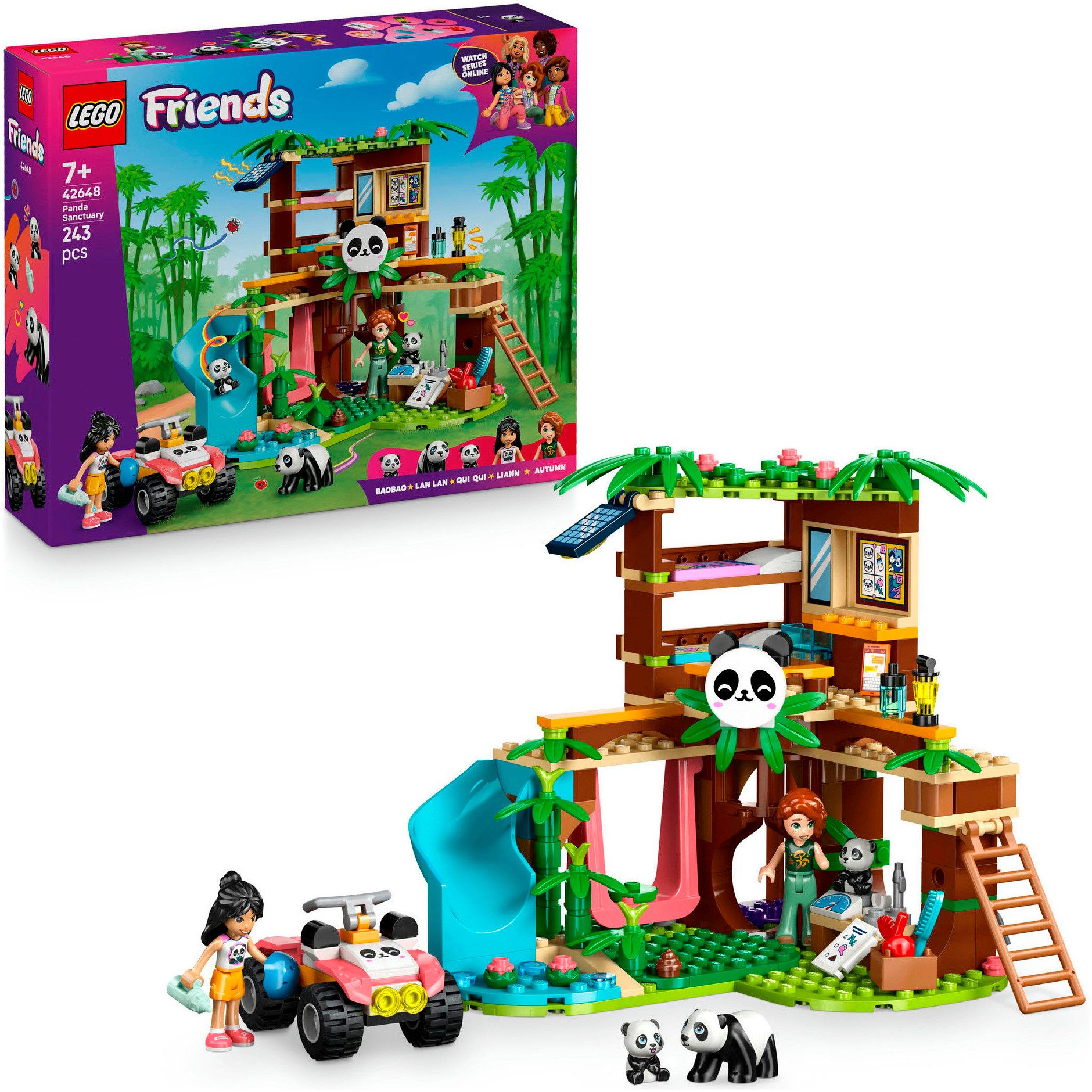 LEGO® Panda-Pflegestation (42648), LEGO Friends Konstruktionsspielsteine,