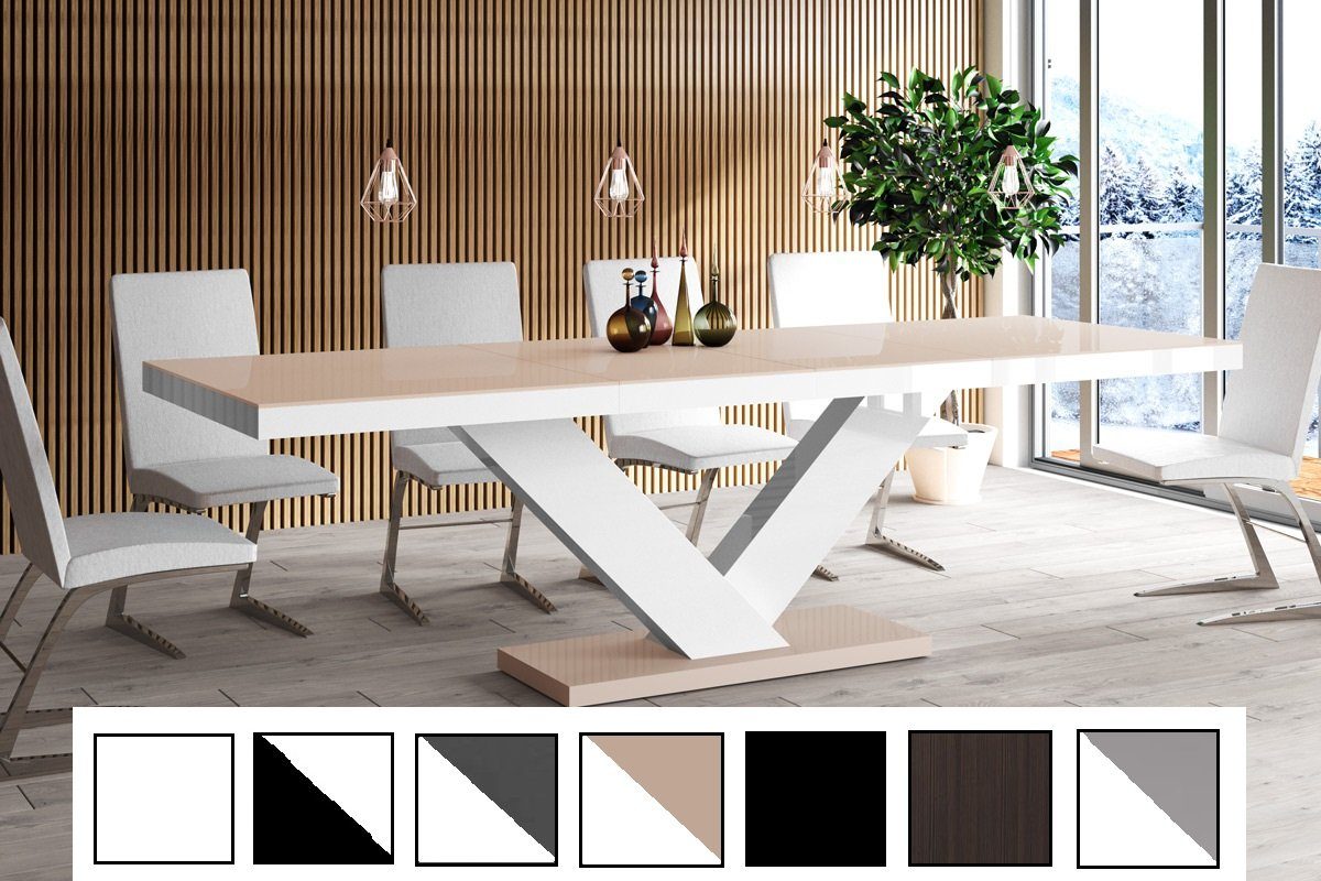 designimpex Esstisch Tisch HE-999 Cappuccino /