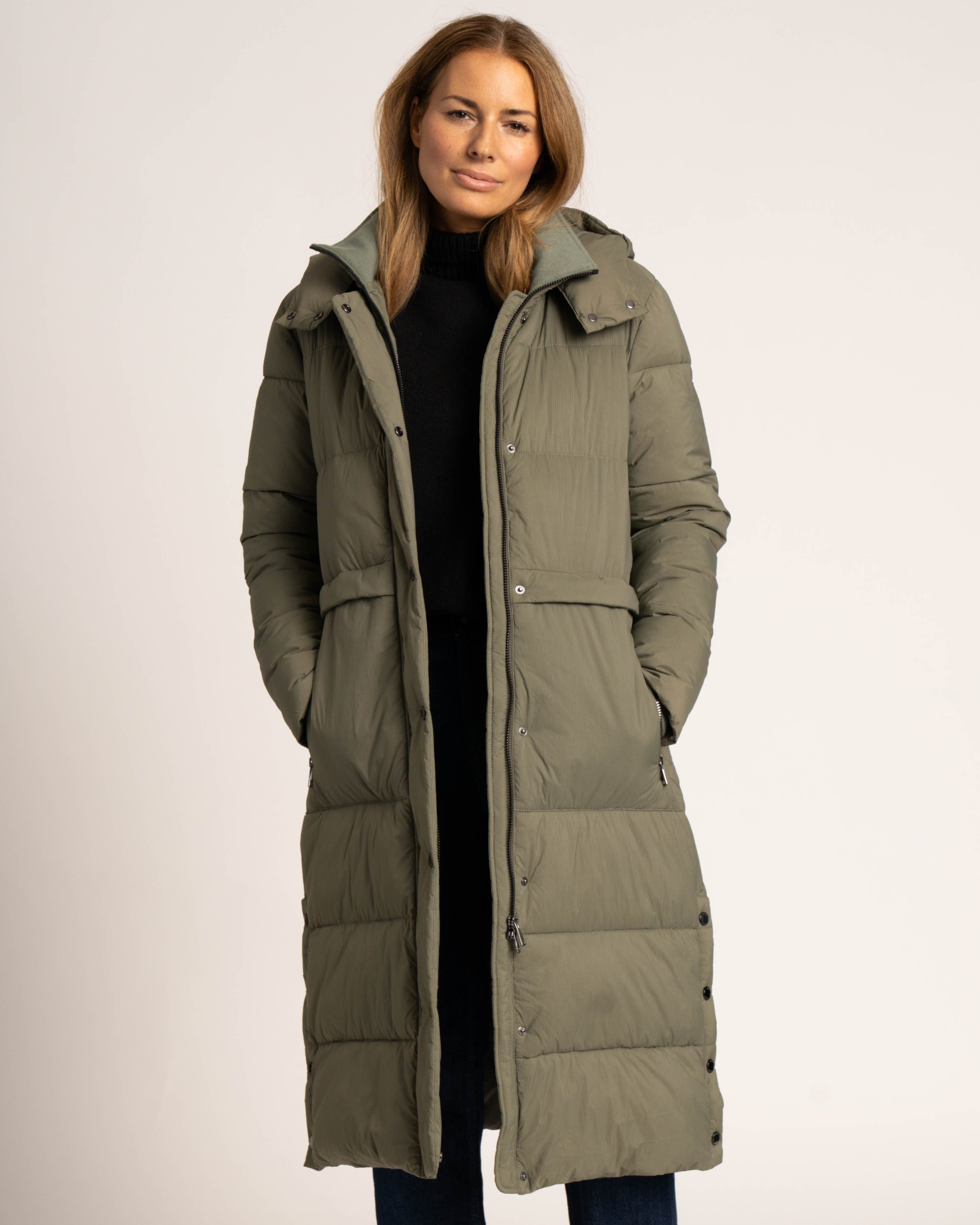 WEGA Green Goose Steppmantel Calythera