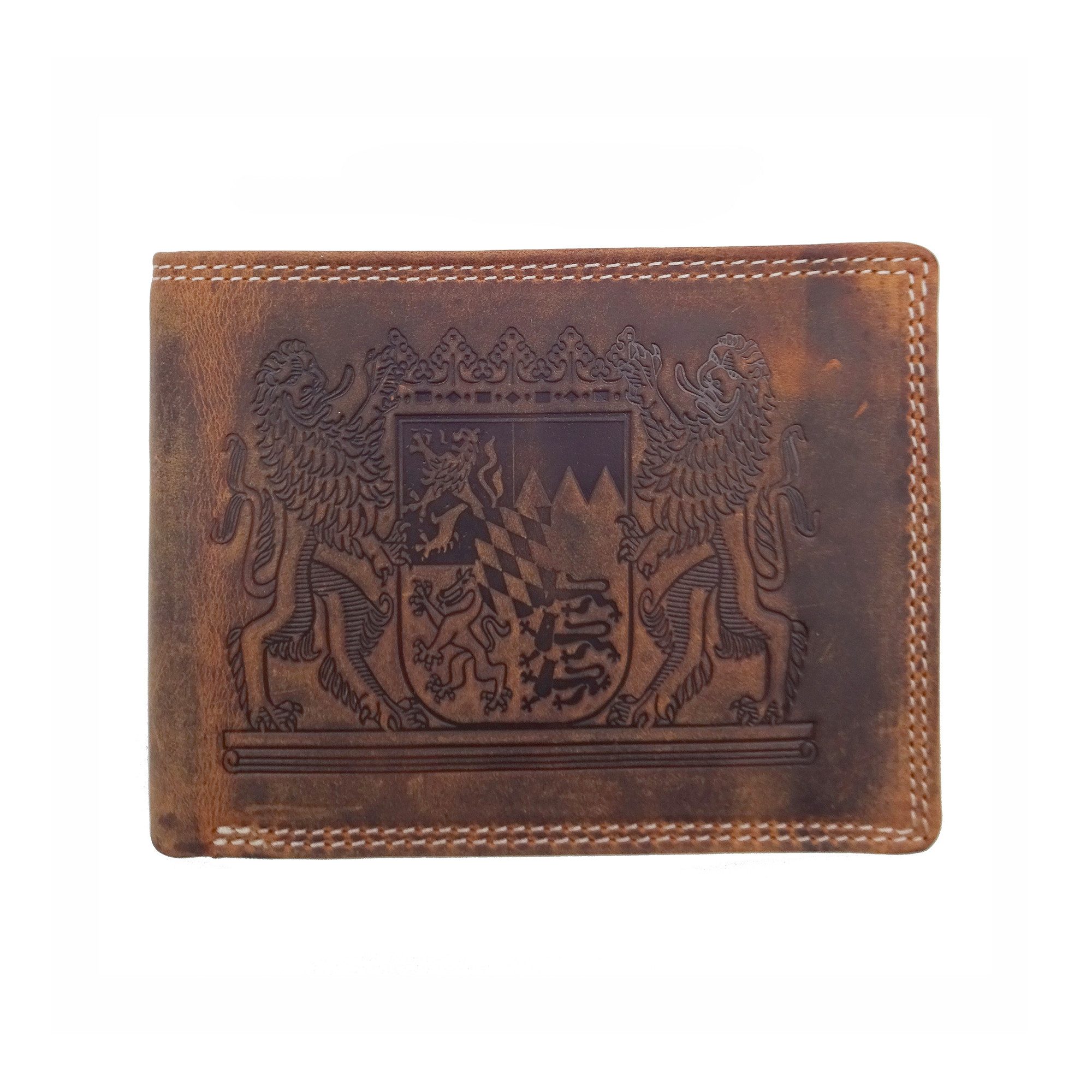 Der Trachtler Geldbörse 'Bayernwappen', Portemonnaie, Geldbeutel,