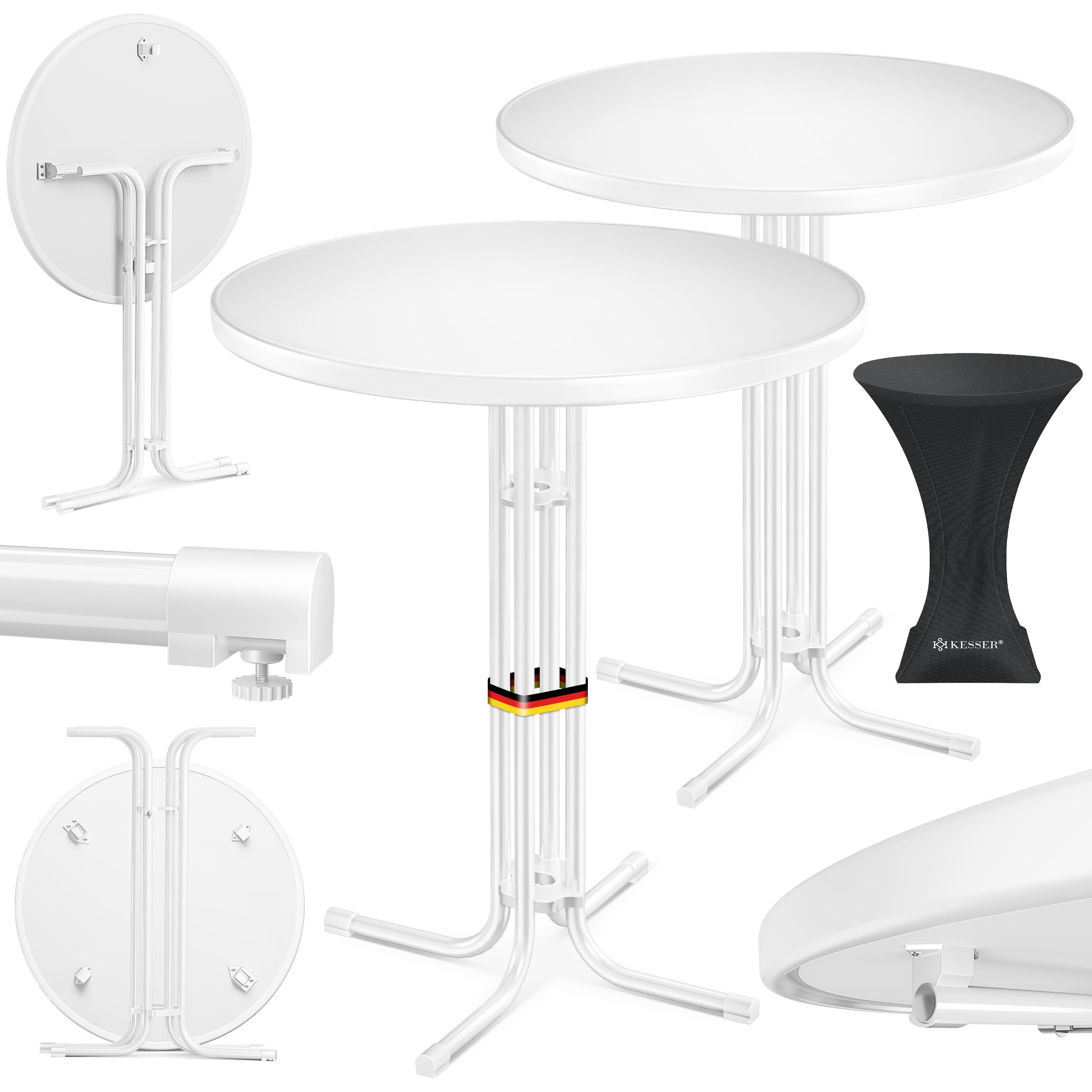 KESSER Bistrotisch, Gastro Stehtisch klappbar Gastronomie