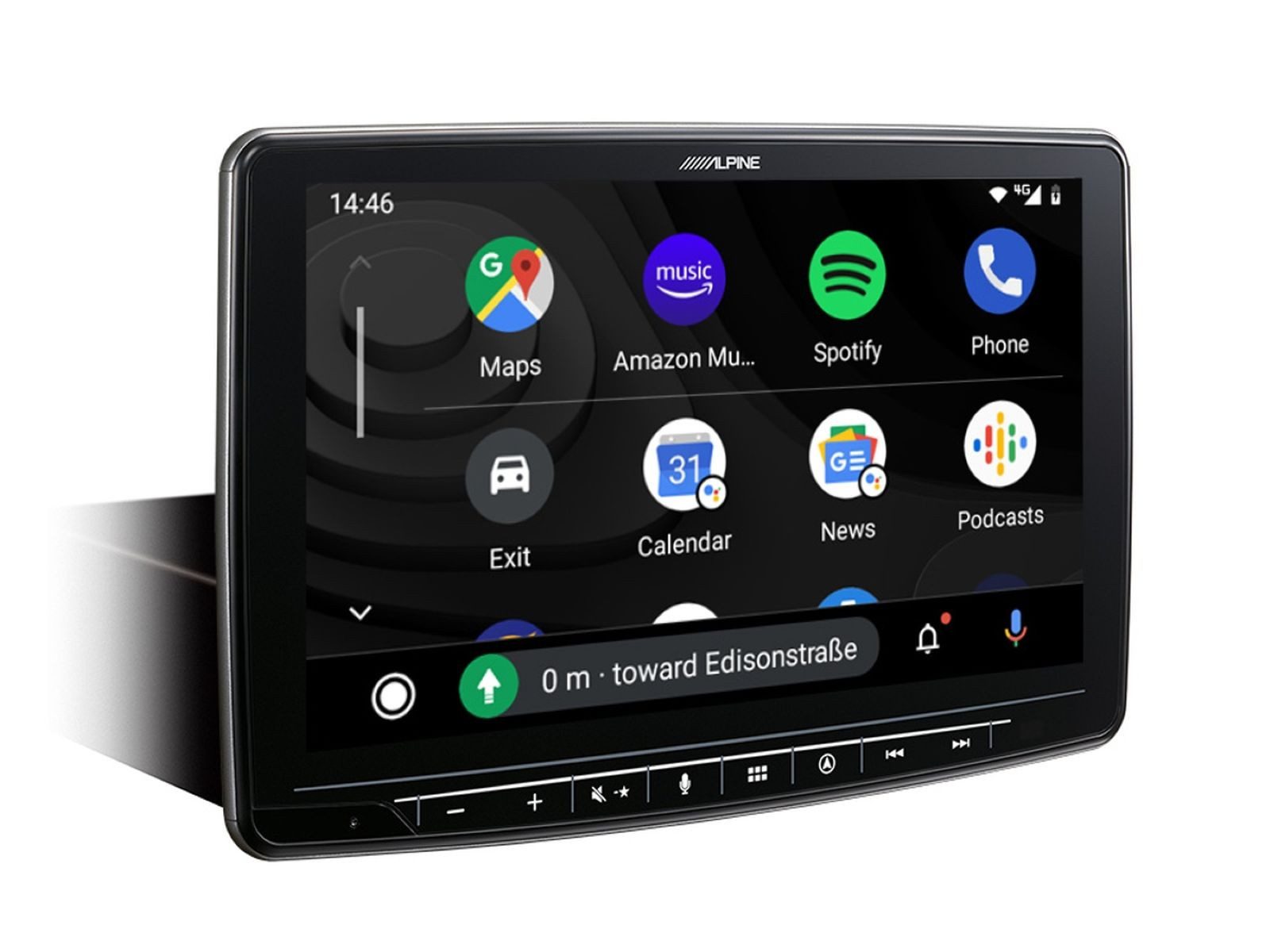 ALPINE INE-F904TRA Navigationssystem für Ford Transit
