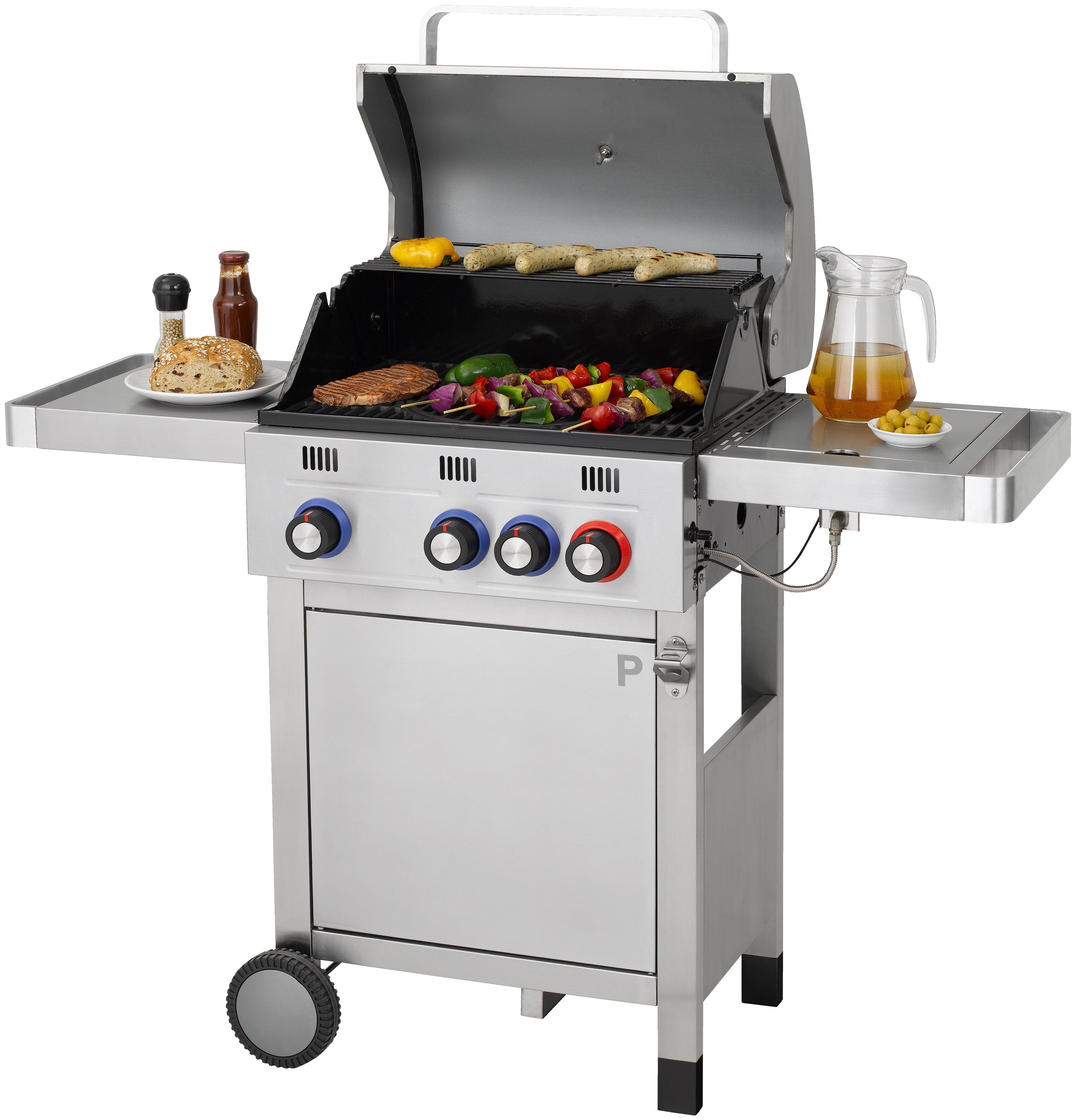 Tepro Gasgrill Wellington 3, BxTxH: 120x54x111
