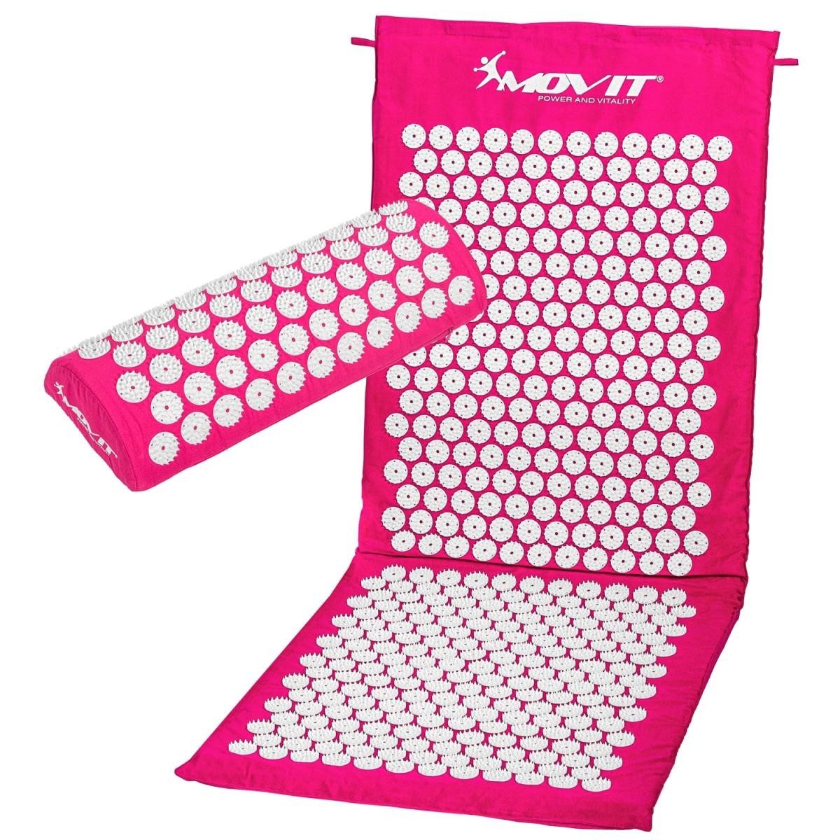 MOVIT Akupressurmatte Akupressur-Set Akupressurmatte inkl. Kissen
