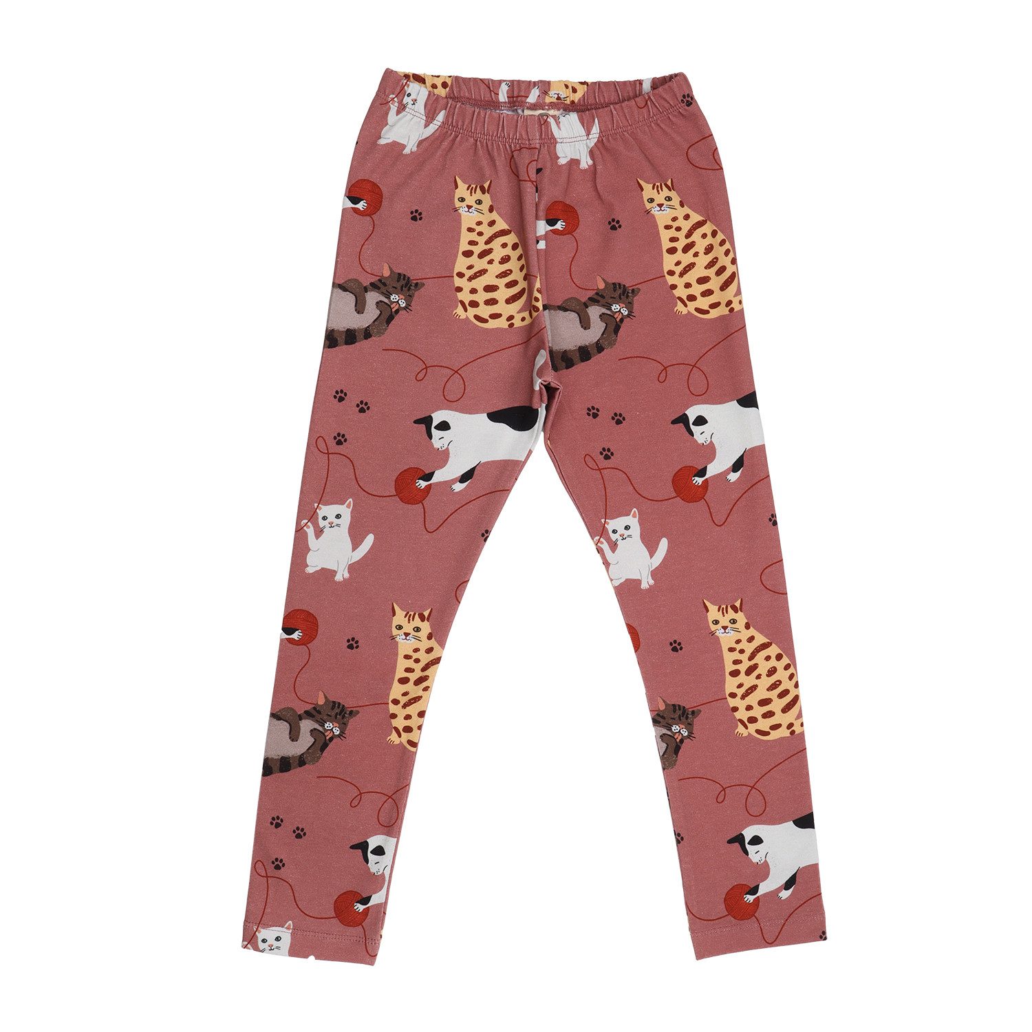 Walkiddy Leggings Leggings mit Katzendesign aus