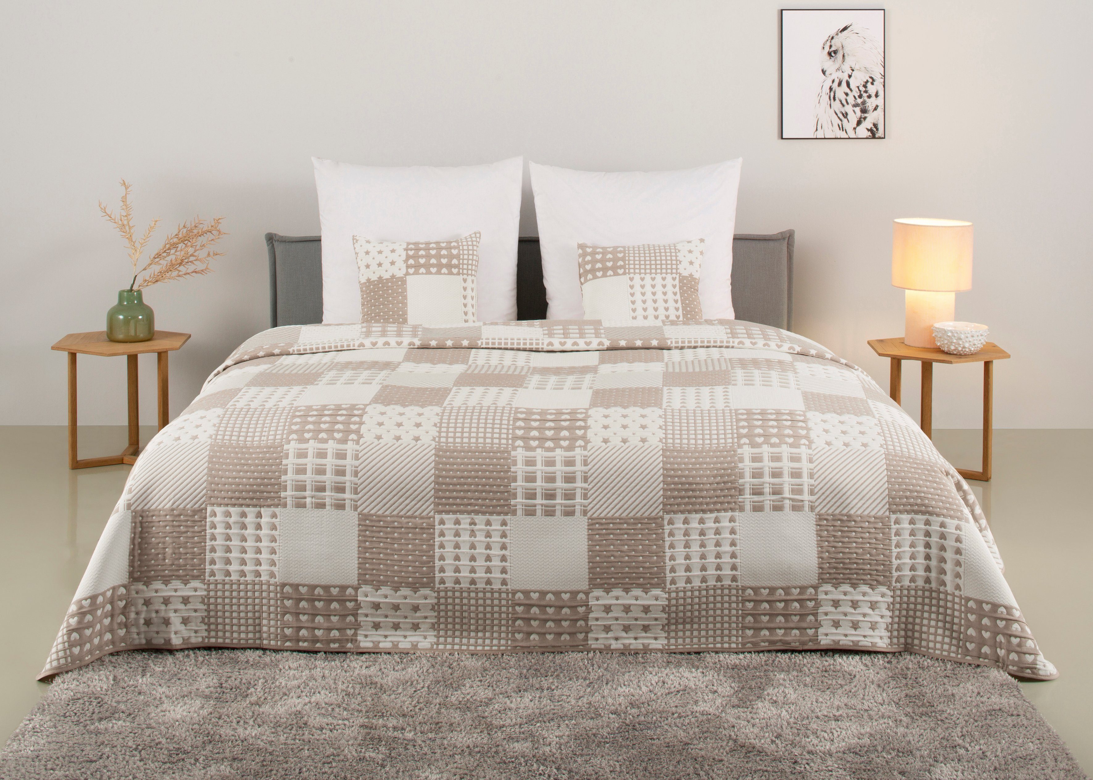 Lüttenhütt Tagesdecke Gretje gesteppte Tagesdecke für