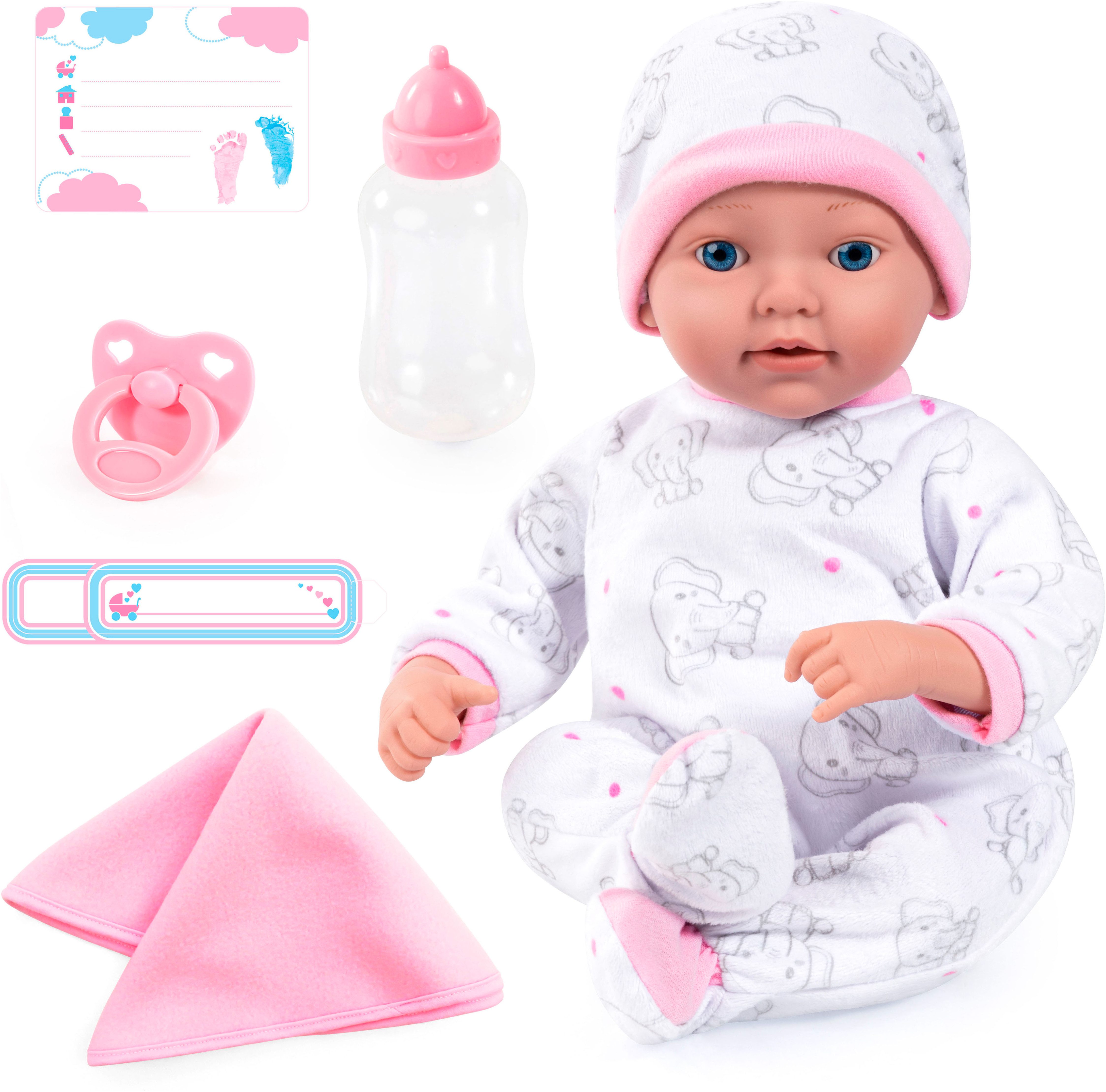 Bayer Babypuppe Reborn Baby, 38 cm