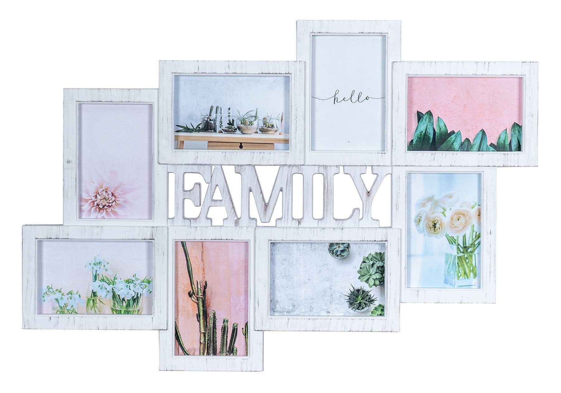 Levandeo® Bilderrahmen Collage, Bilderrahmen Family 8