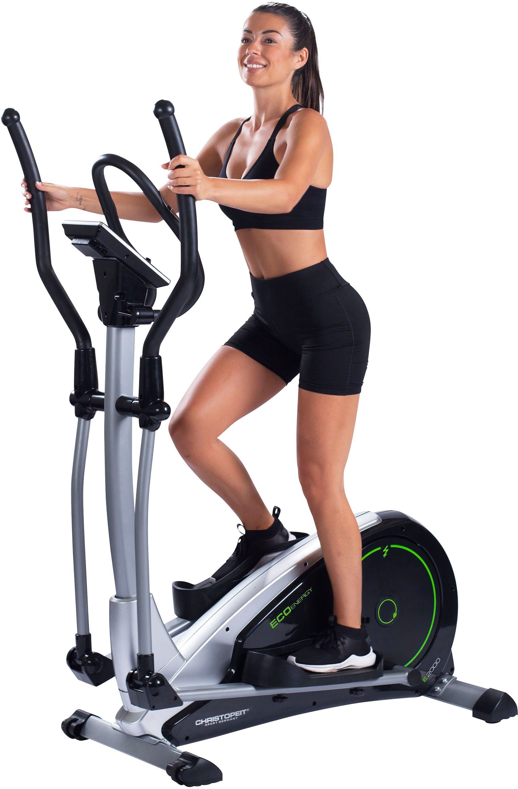 Christopeit Sport® Crosstrainer-Ergometer Eco 2000', Schwungmasse