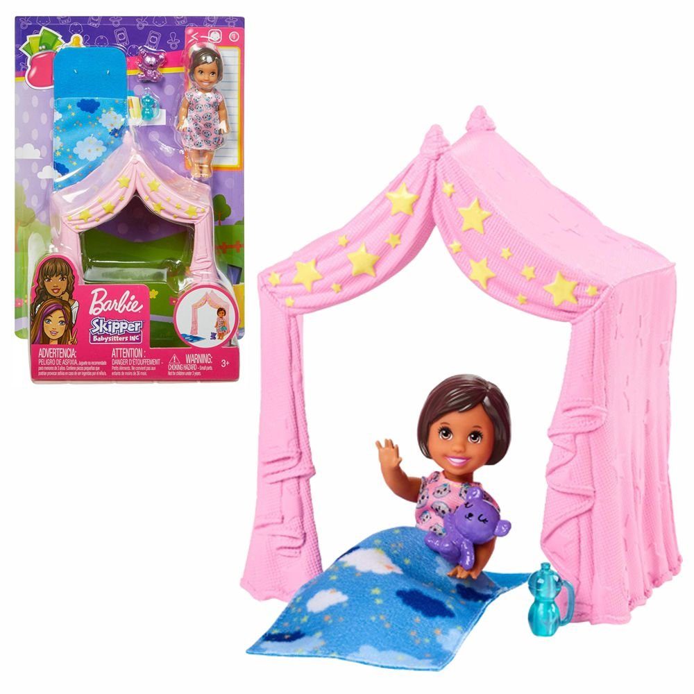 Barbie Anziehpuppe Skipper Babysitter Puppe mit
