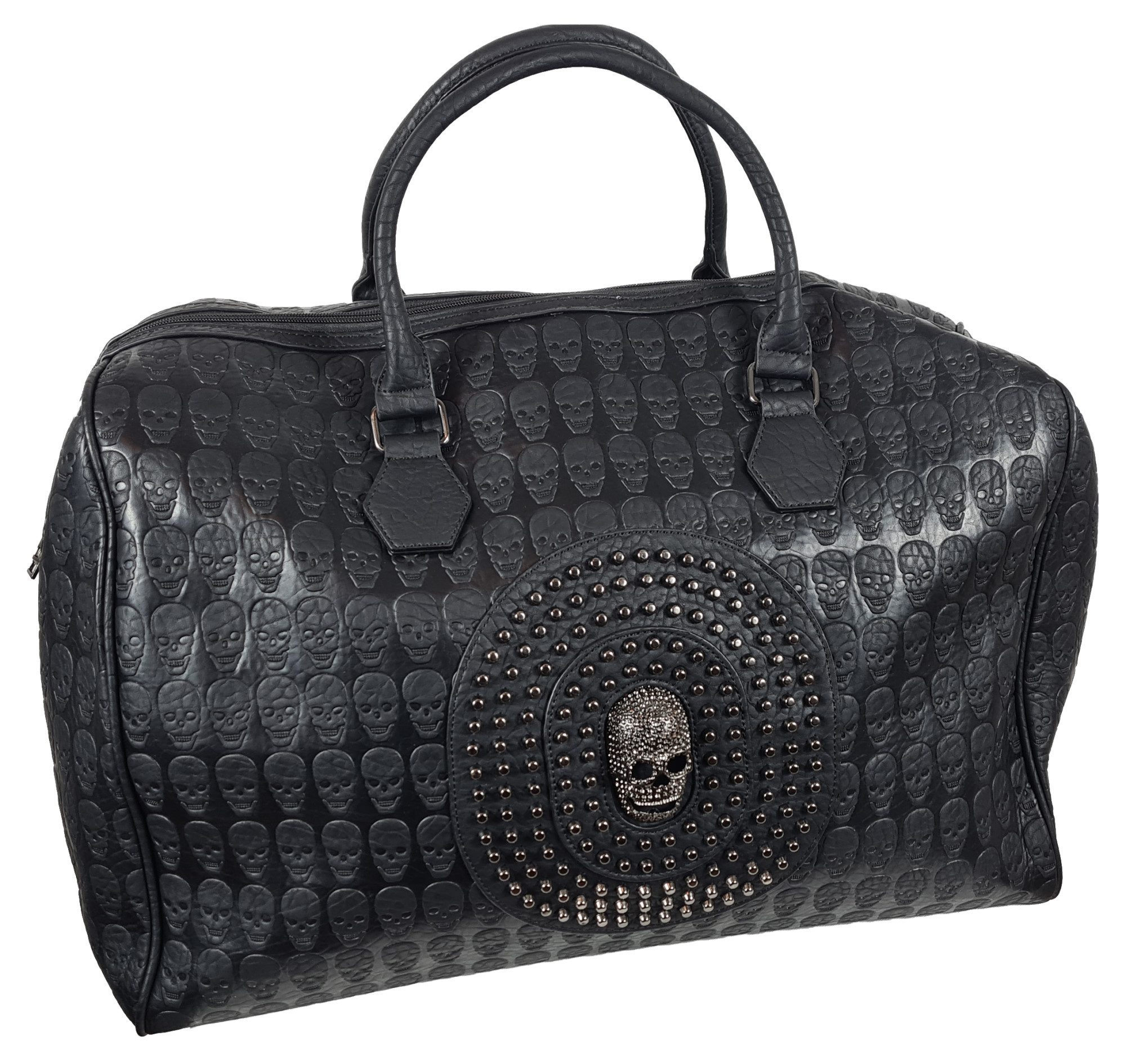 Einkaufszauber Reisetasche Imposante Reisetasche Shopper Skull