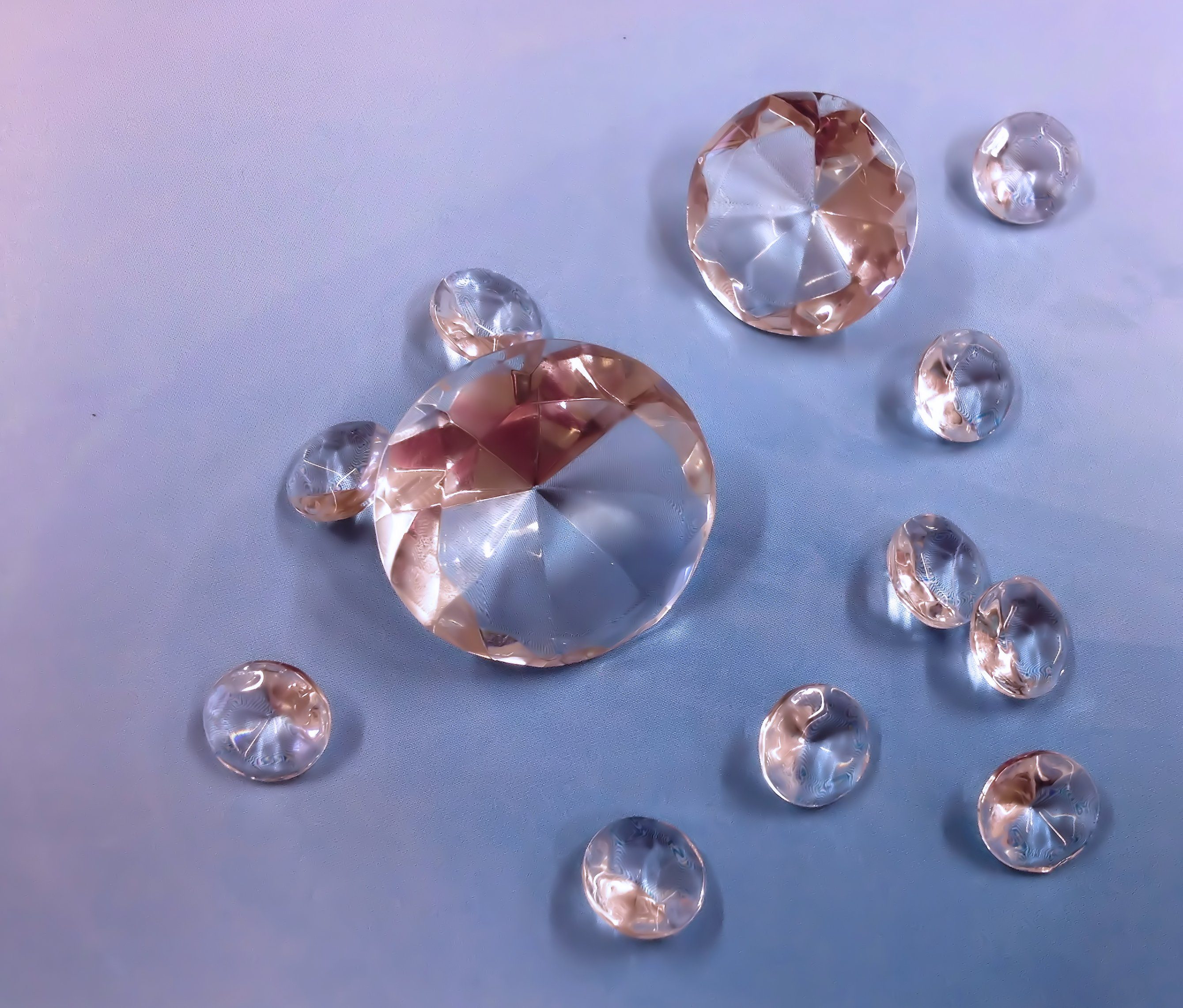Luna24 simply great ideas... Deko-Glas Deko-Diamanten,