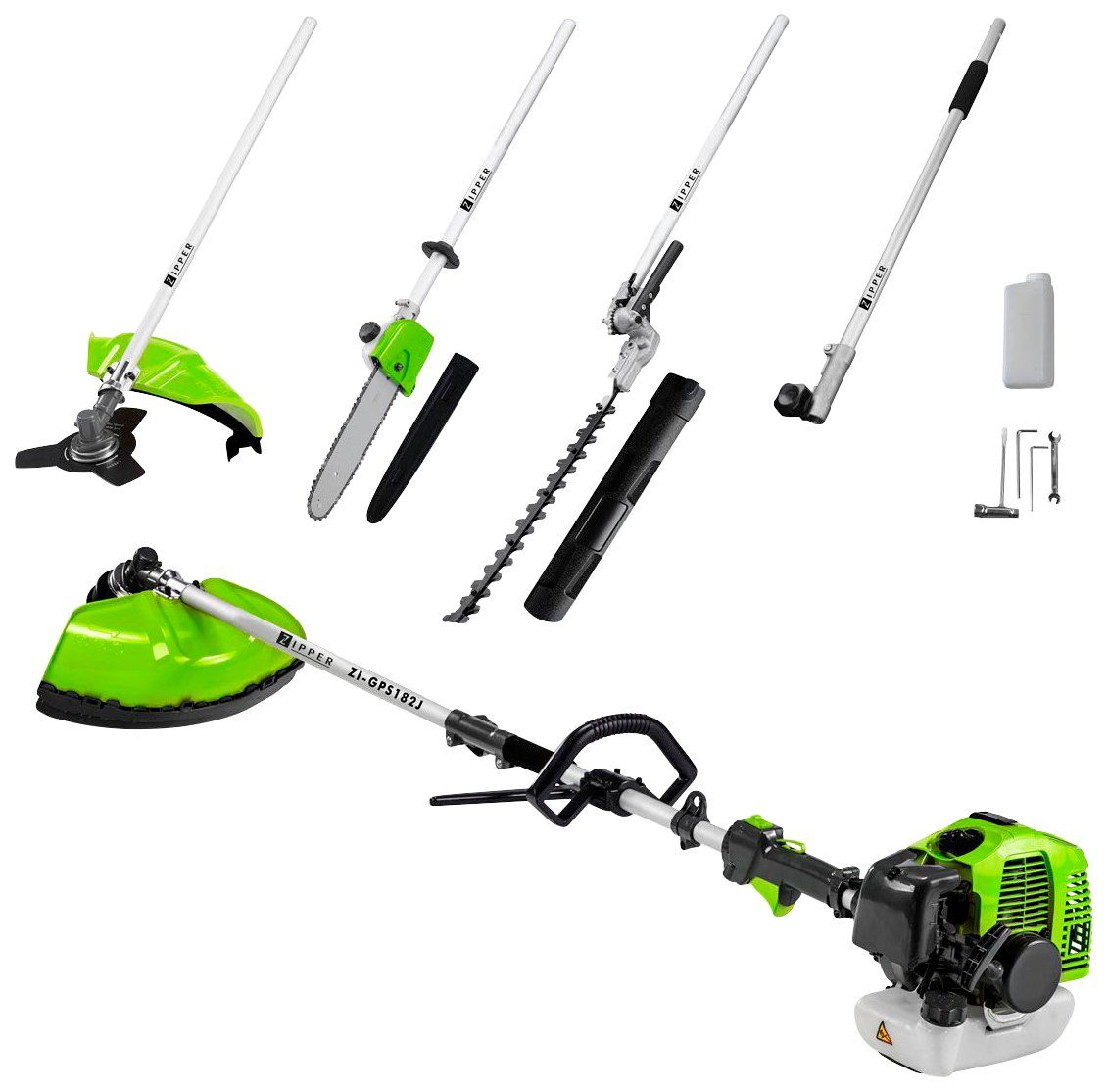 ZIPPER Benzin-Motorsense ZI-GPS182J, 43 cm Arbeitsbreite