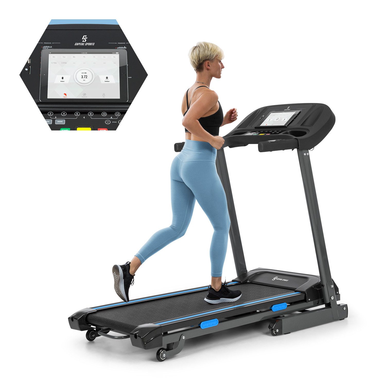 Capital Sports Laufband Pacemaker F120