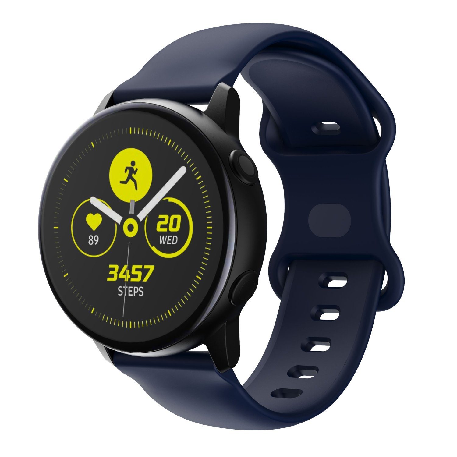 Cadorabo Smartwatch-Armband, Ersatzarmband 20mm Samsung Galaxy