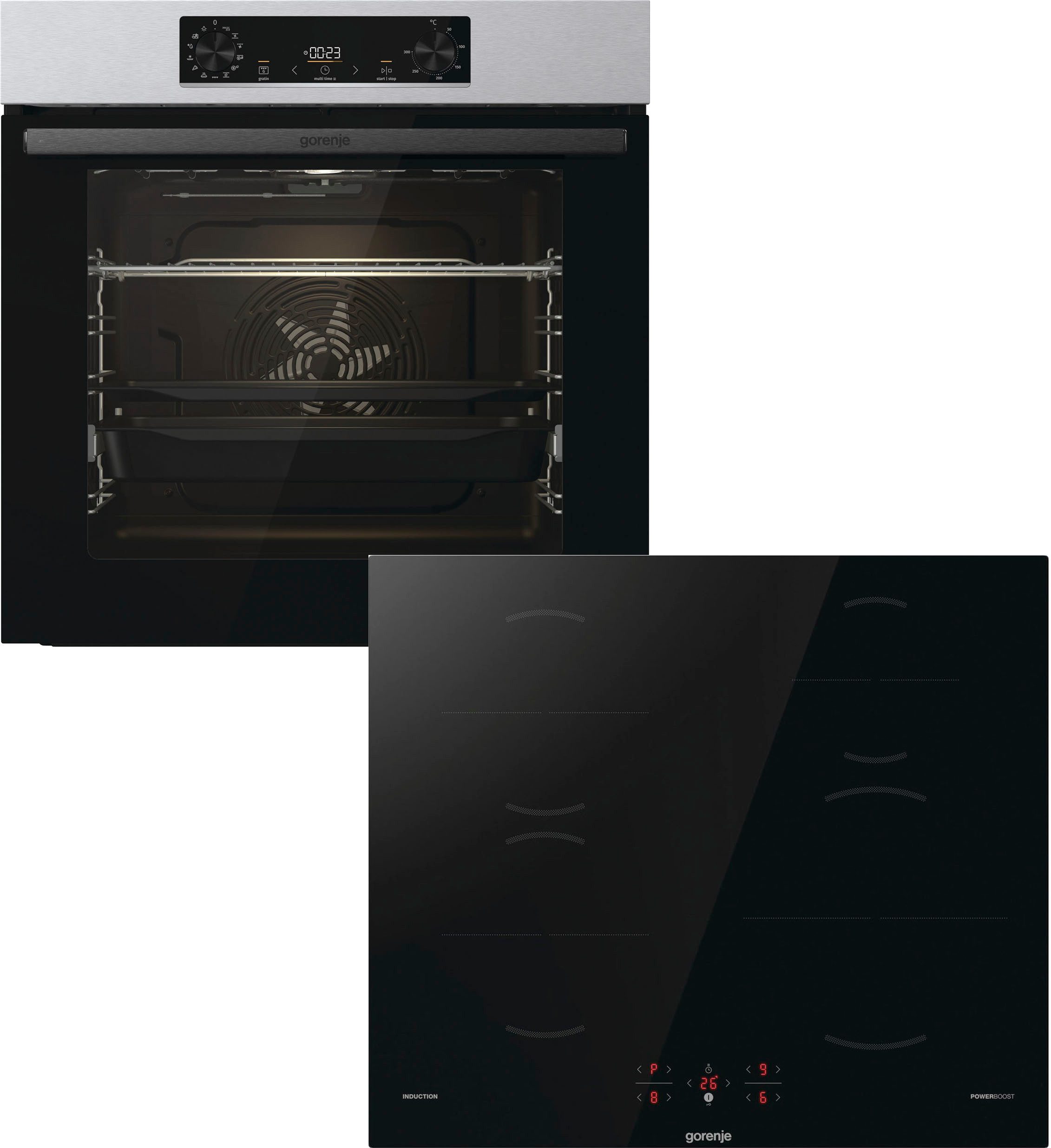 GORENJE Backofen-Set Pacific Backofen-Set Basic Induktion