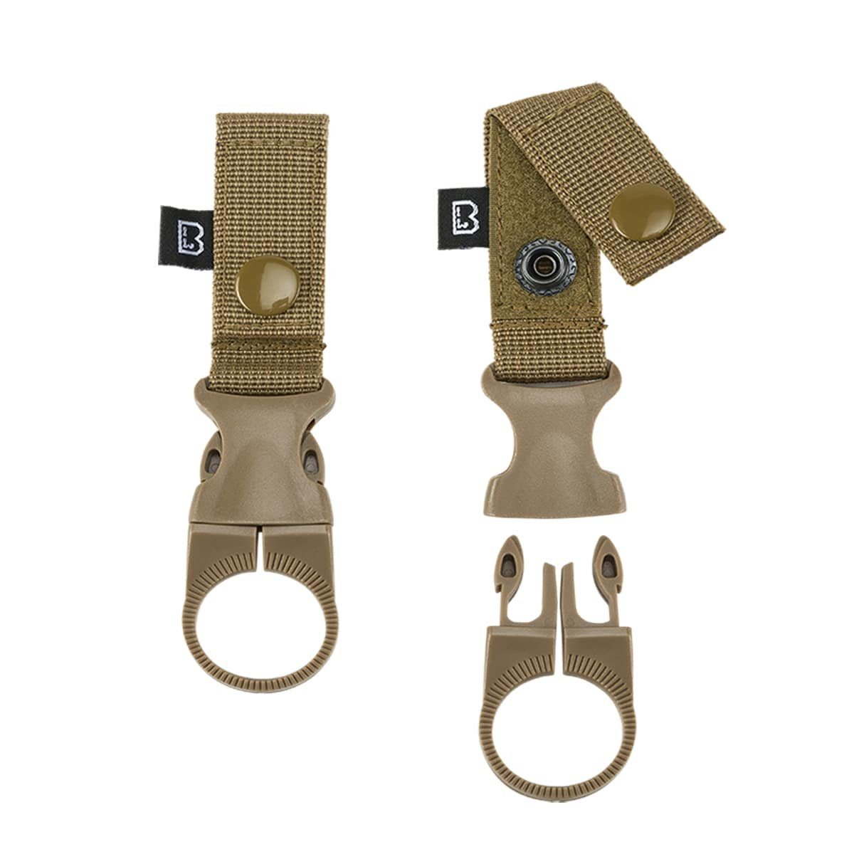 Brandit Karabiner Brandit Gürtel-Flaschenhalter mit Molle