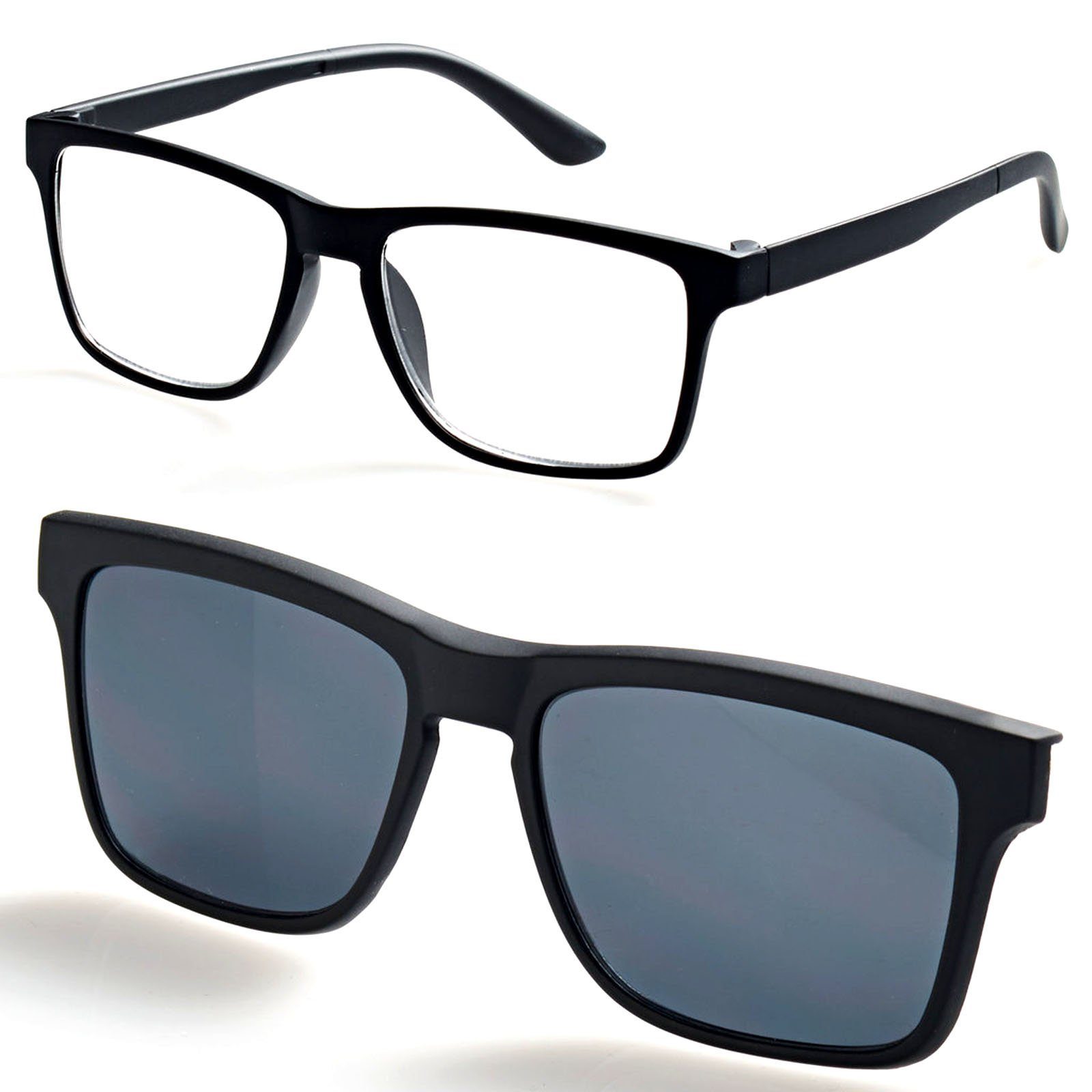 HAC24 Lesebrille Lesehilfe Herren Brille Sehhilfe