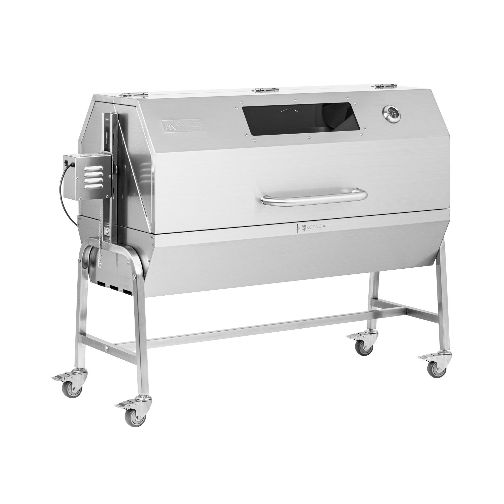 Royal Catering Grillspieß Edelstahl Spanferkelgrill 123
