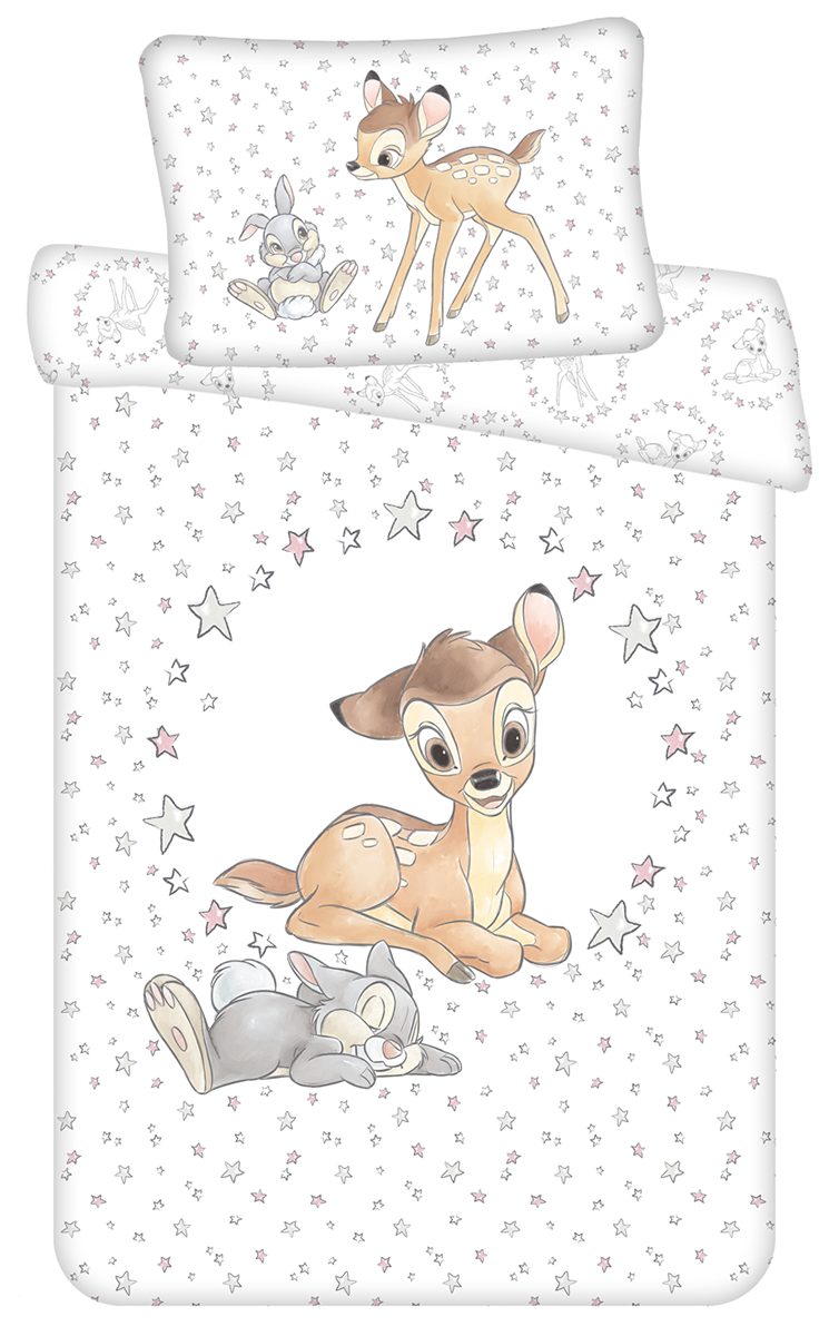 Disney Kinderbettwäsche Disney Kinderbettwäsche Bambi Klopfer