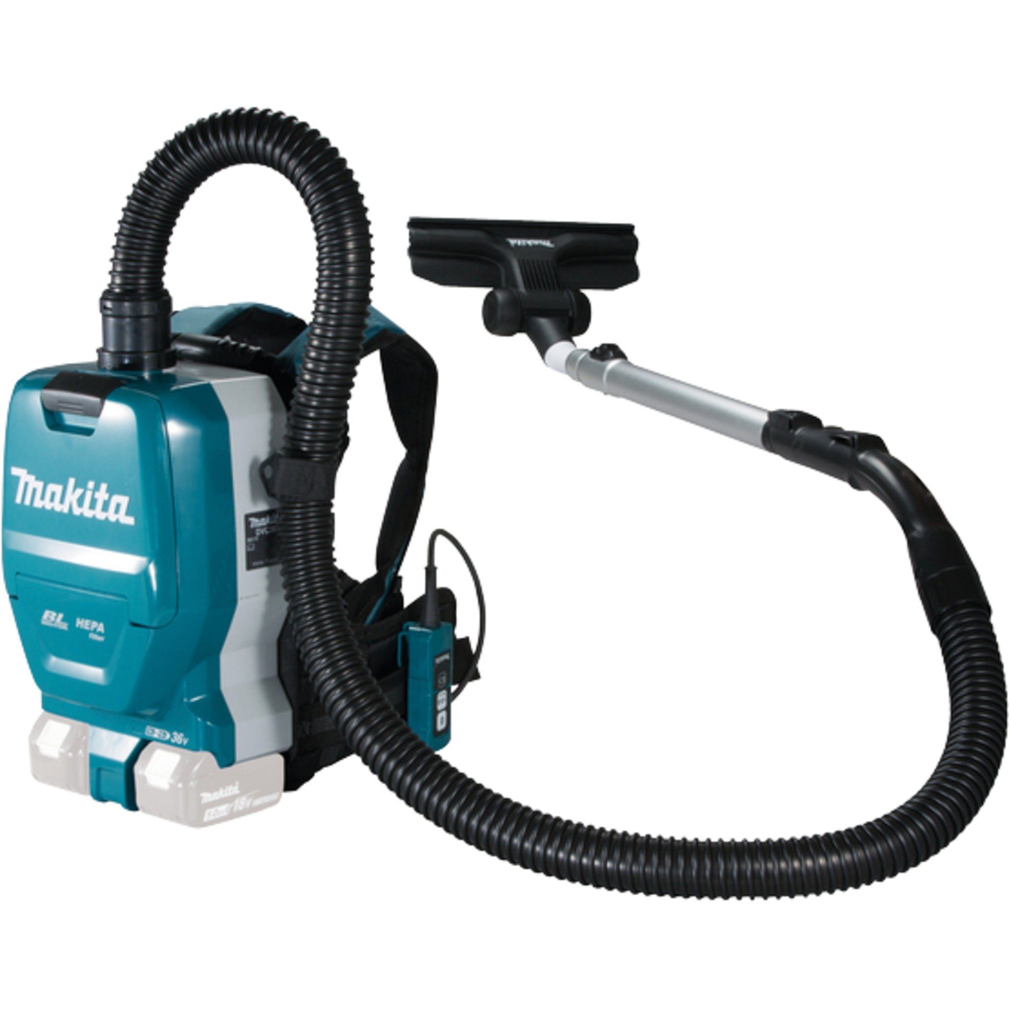 Makita Bodenstaubsauger Makita Akku-Rucksacksauger DVC261ZX15, 105