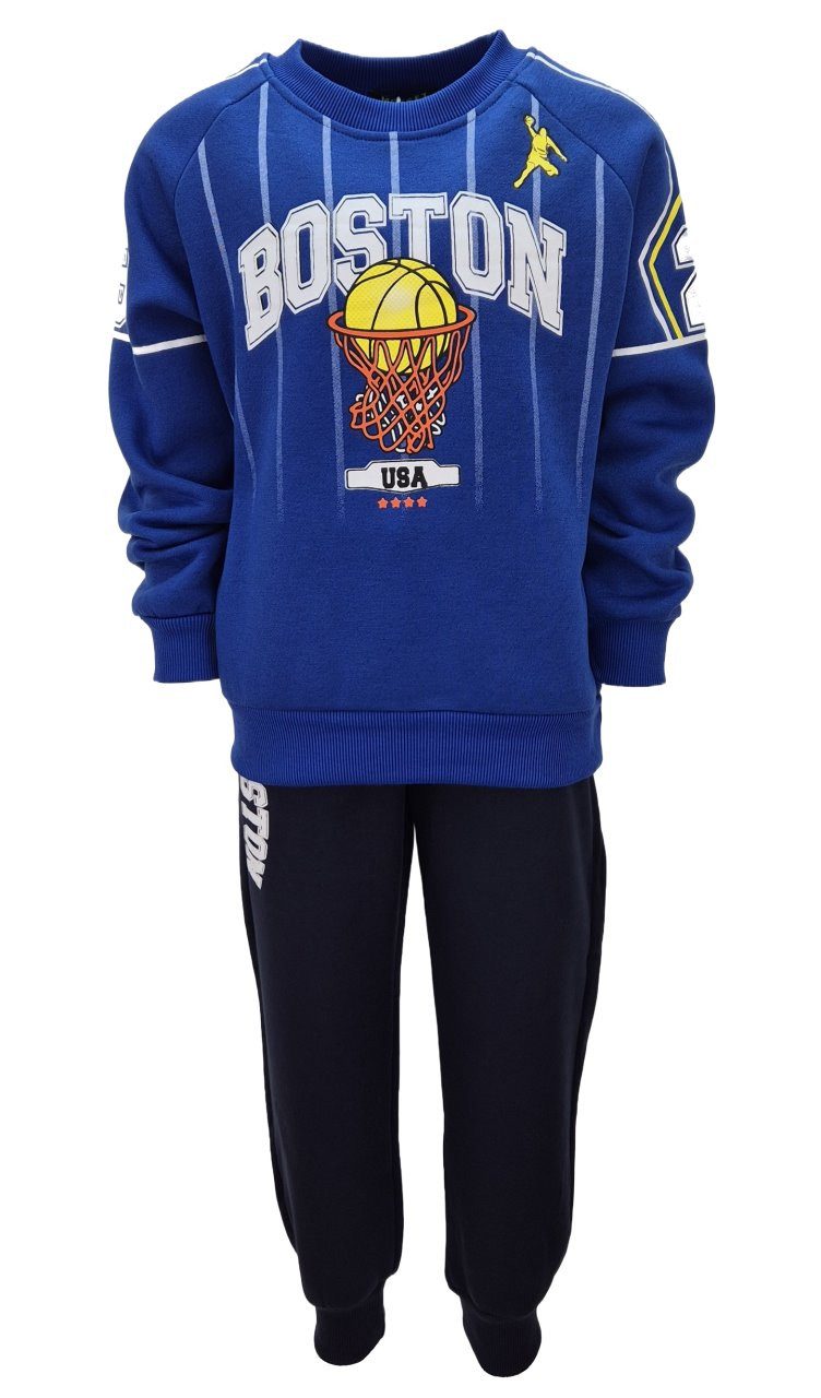 Fashion Boy Jogginganzug Sweatanzug Jogginganzug Freizeitanzug