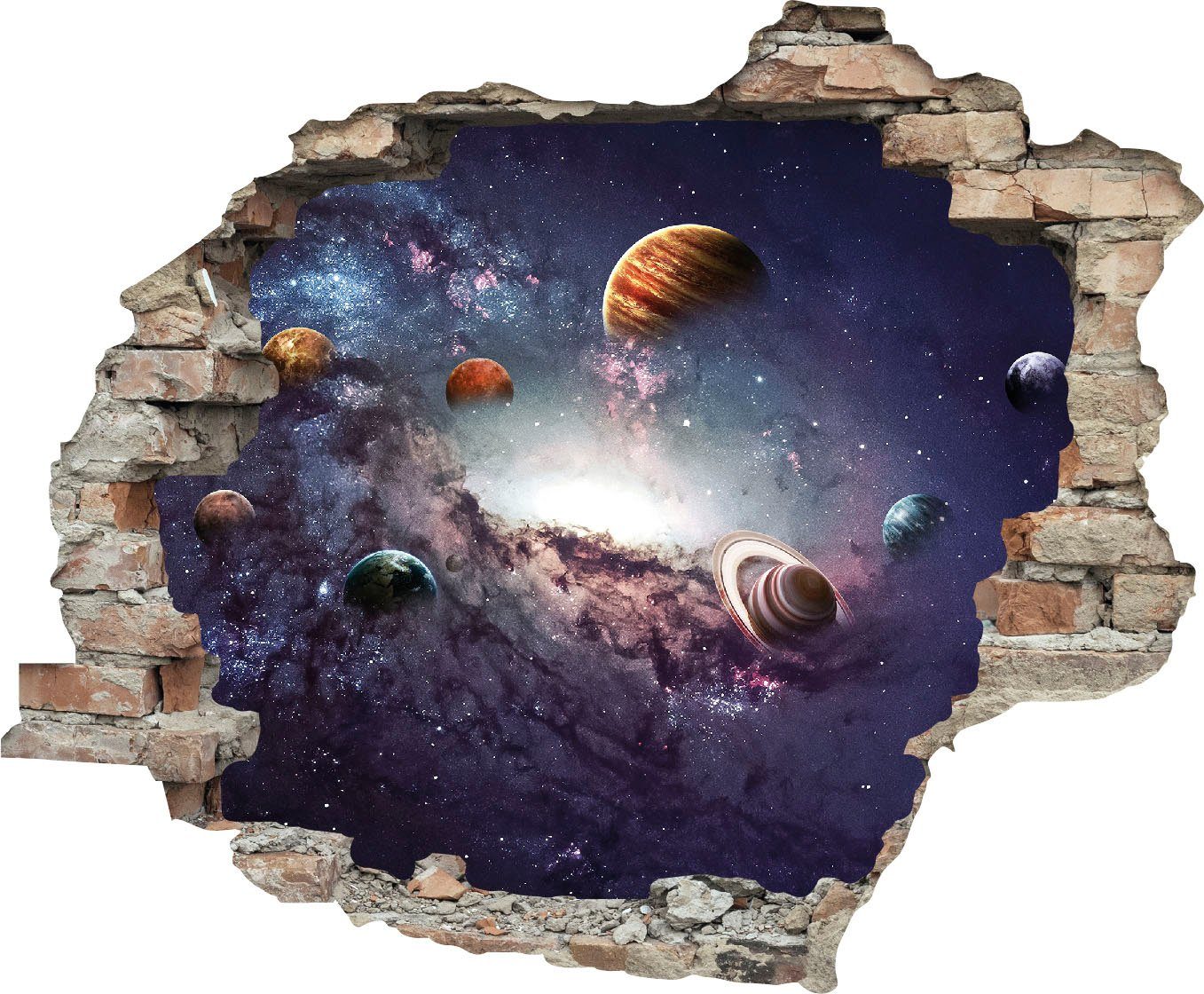 queence Wandtattoo Planeten (1 St), Wandsticker,