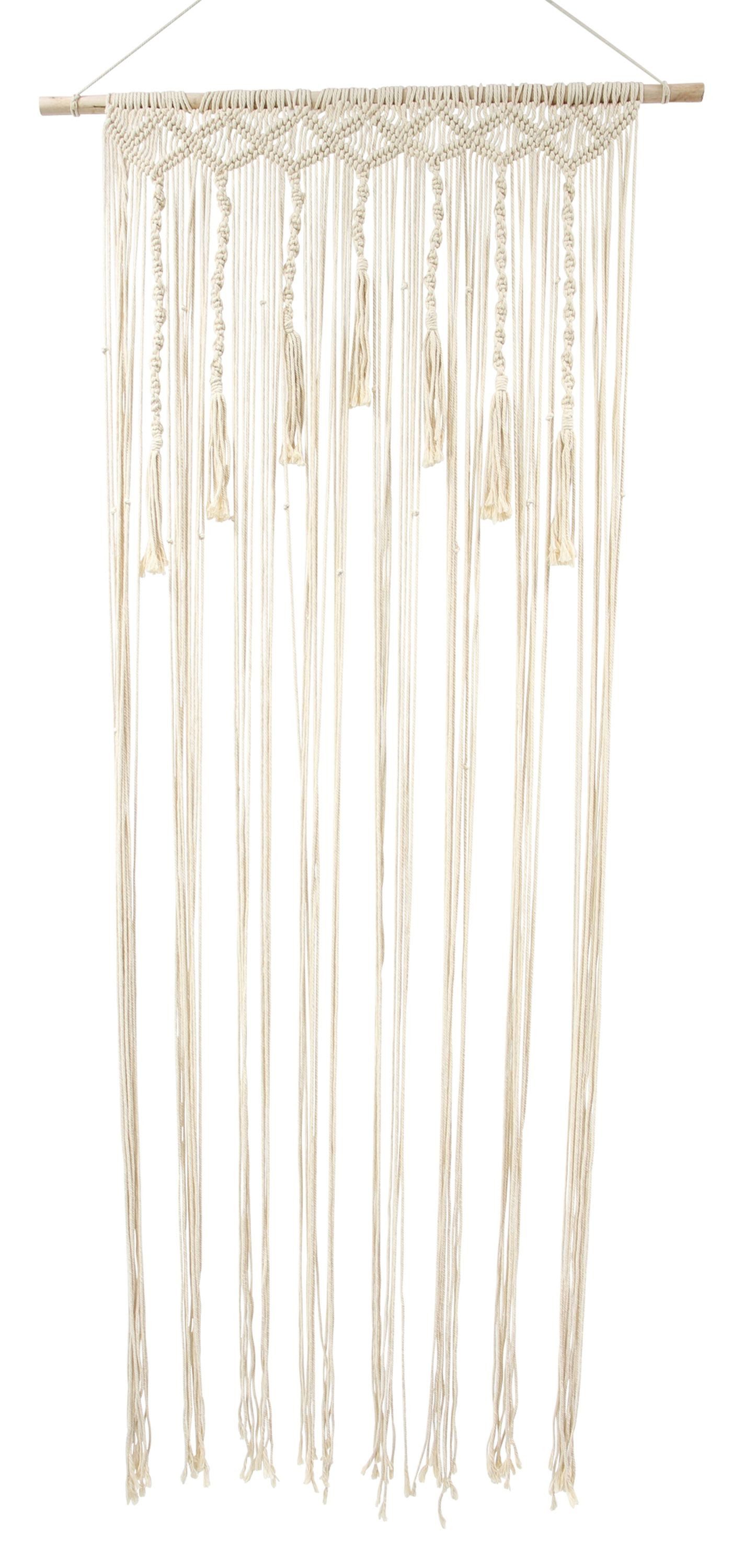 Frank Flechtwaren Vorhang, Türvorhang Makramee