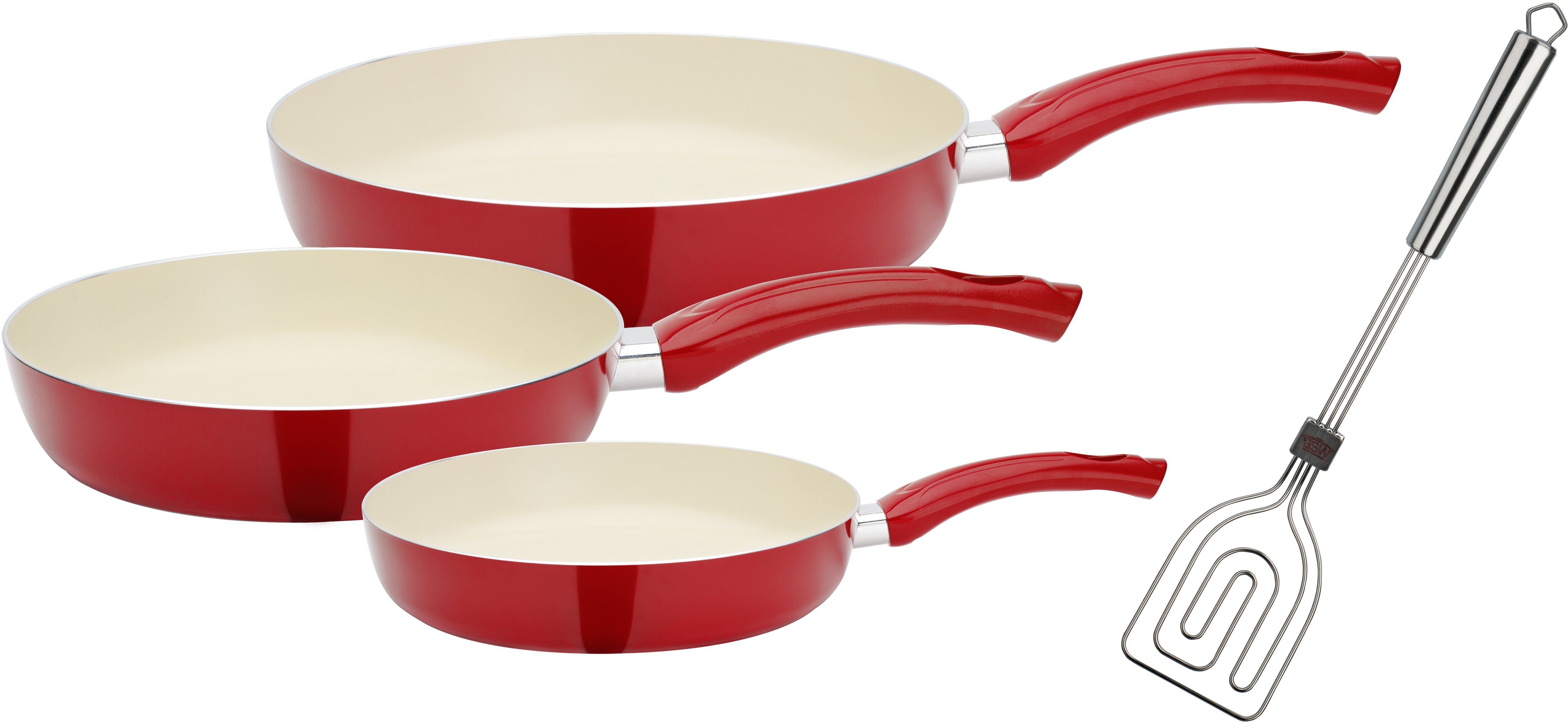 GSW Pfannen-Set CERAMICA beige, Aluminium (Set,