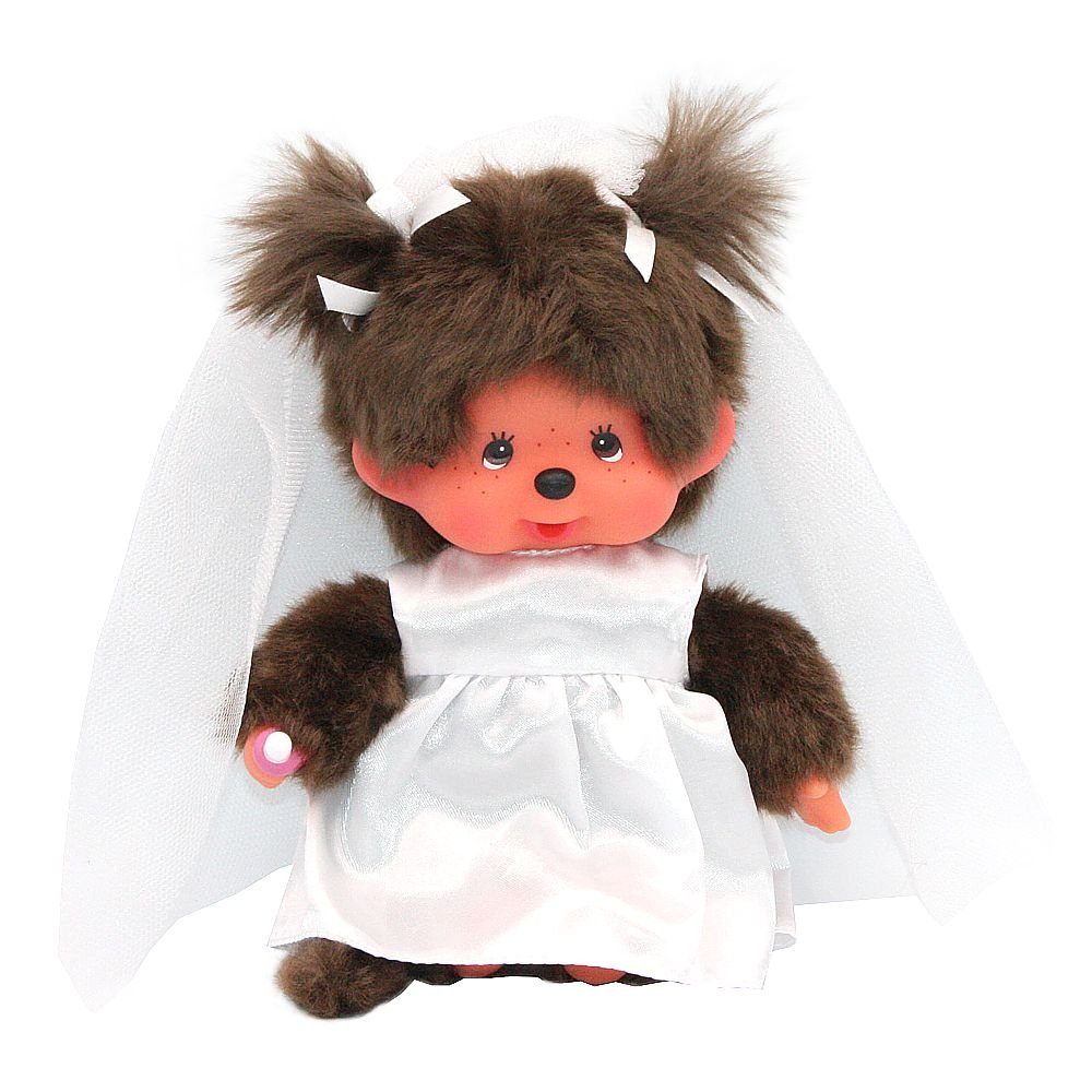 Monchhichi Plüschfigur Braut Mädchen 20 cm