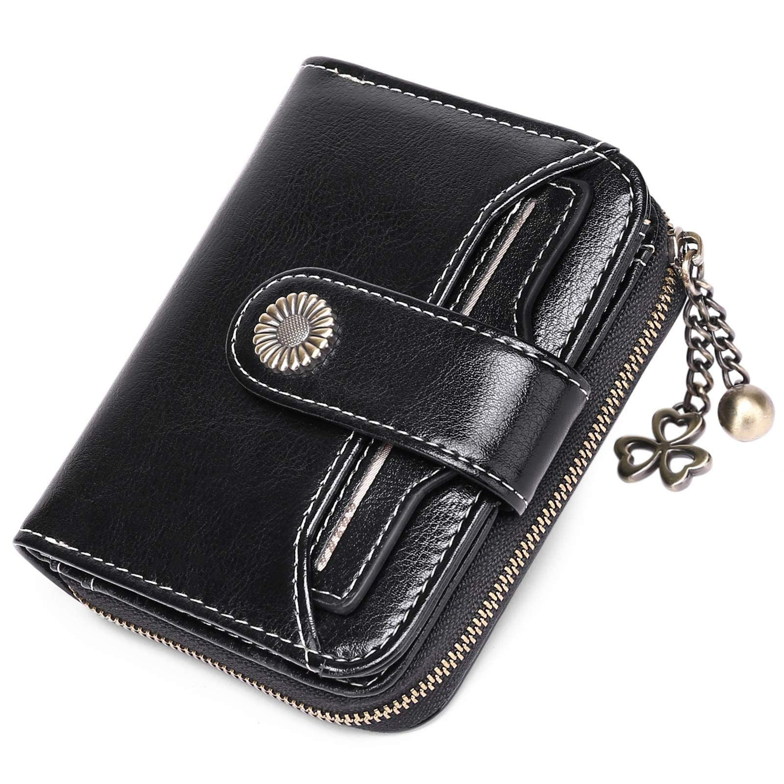 TAN.TOMI Brieftasche Geldbörse Damen Klein, Geldbeutel