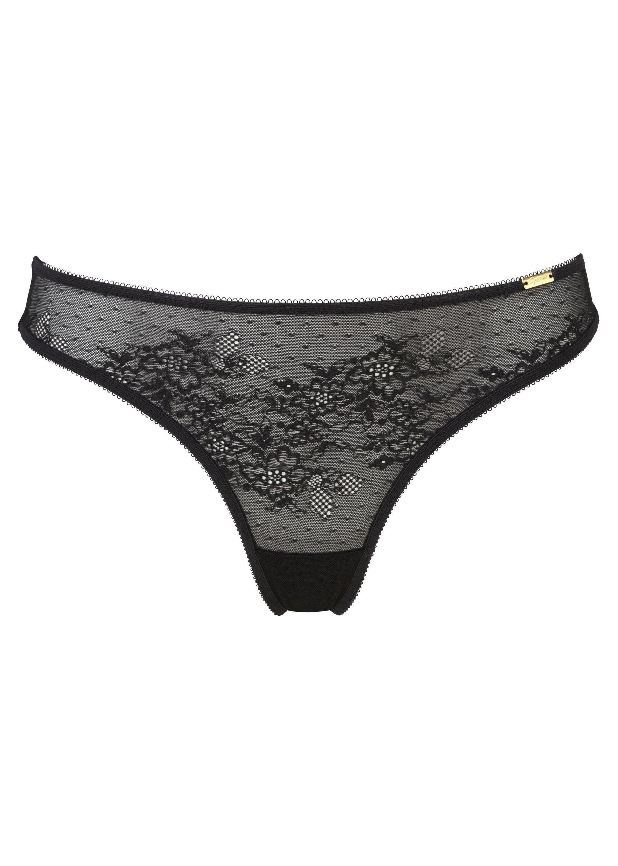 Gossard String Glossies Lace String Black