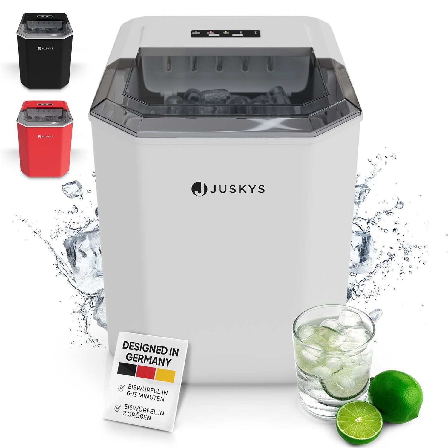 Juskys Eiswürfelmaschine IceOracle, 2 Größen, bis