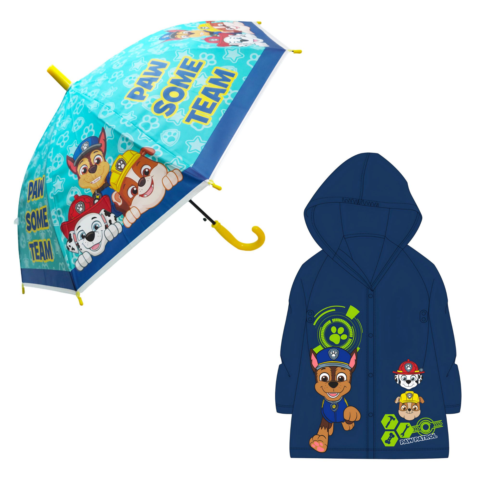 PAW PATROL Regenponcho Paw Patrol Kinder
