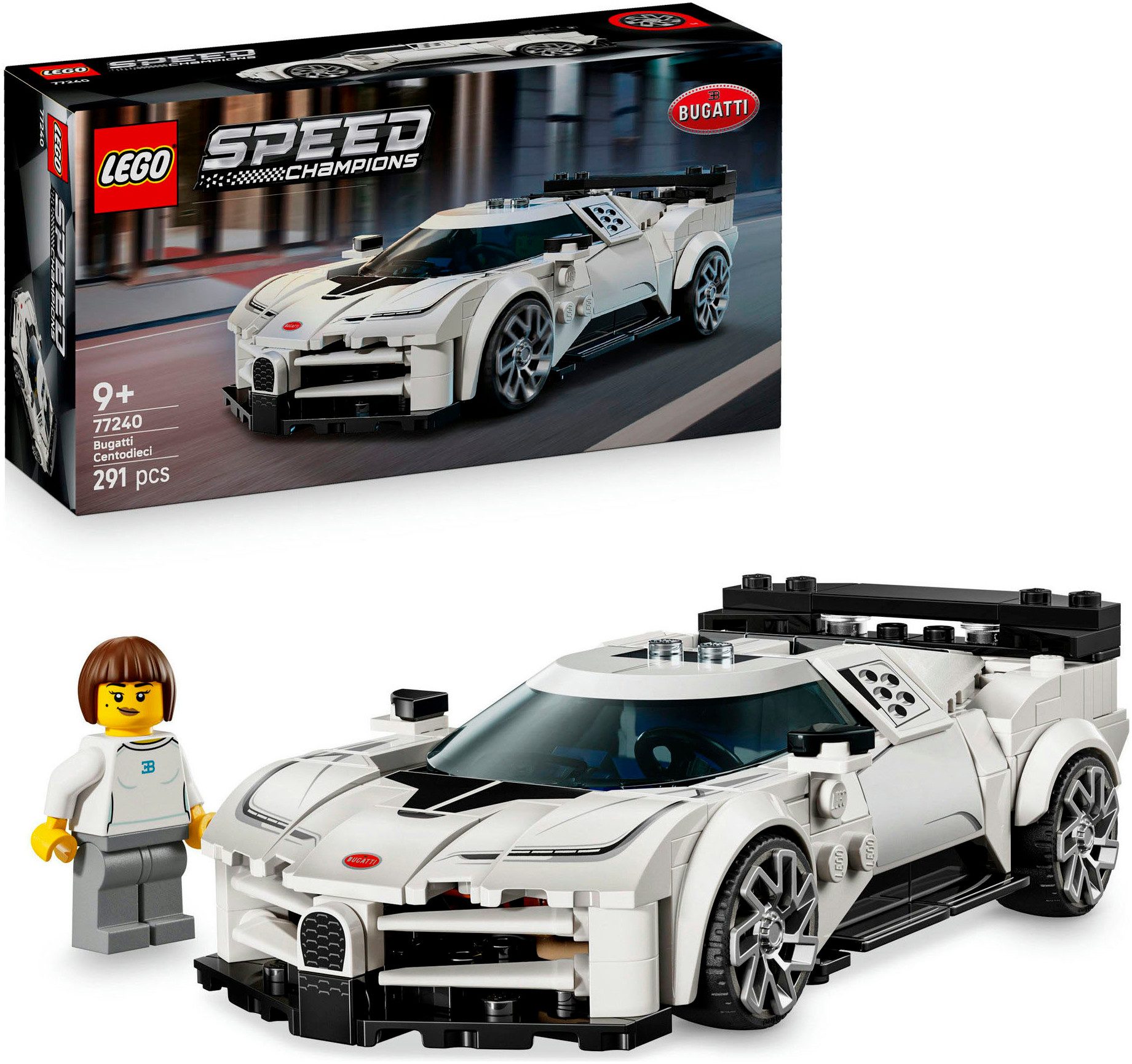 LEGO® Bugatti Centodieci Hypersportwagen (77240), LEGO