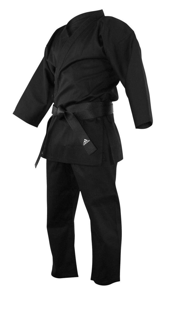 adidas Performance Karateanzug Kampfsportanzug Bushido schwarz