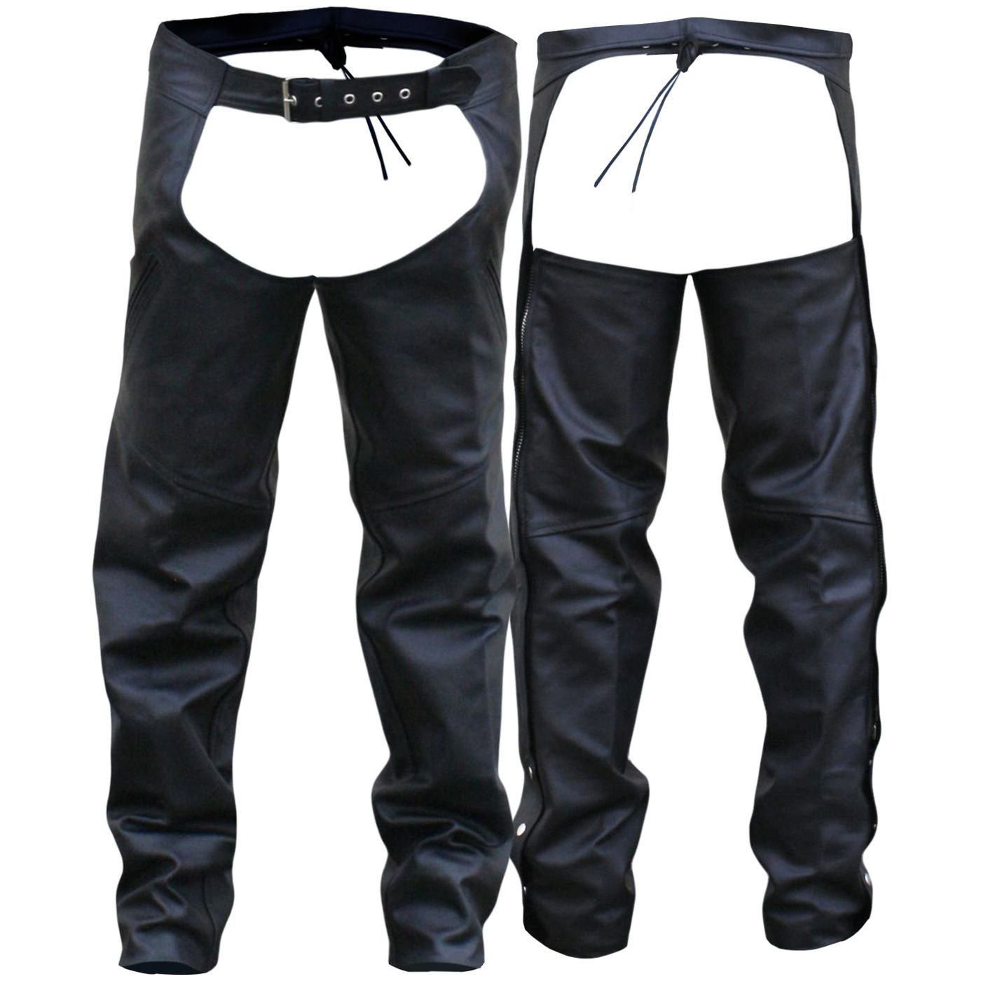 German Wear Reithose GW690-Chap black Motorradchaps