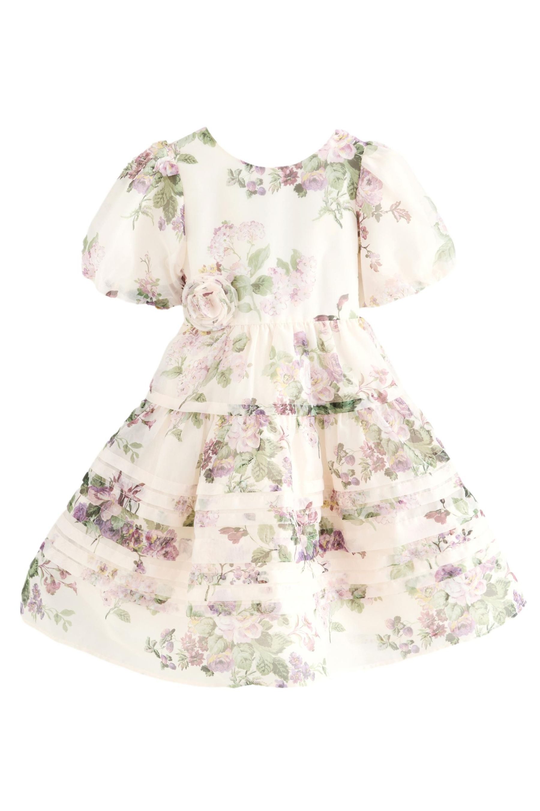 LAURA ASHLEY Partykleid Laura Ashley Organza-Ballkleid