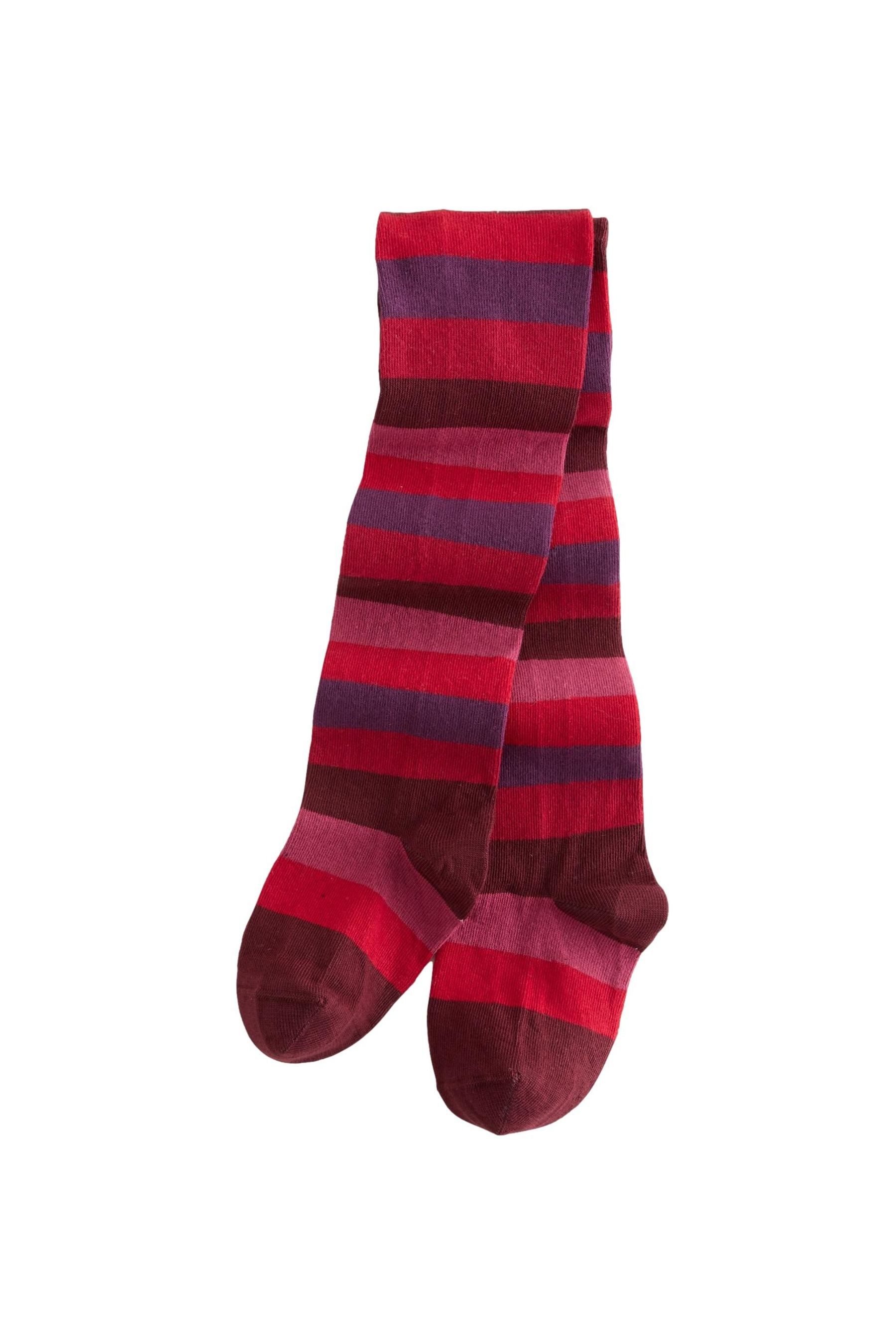 Next Strumpfhose Gestreifte Strumpfhose mit hohem