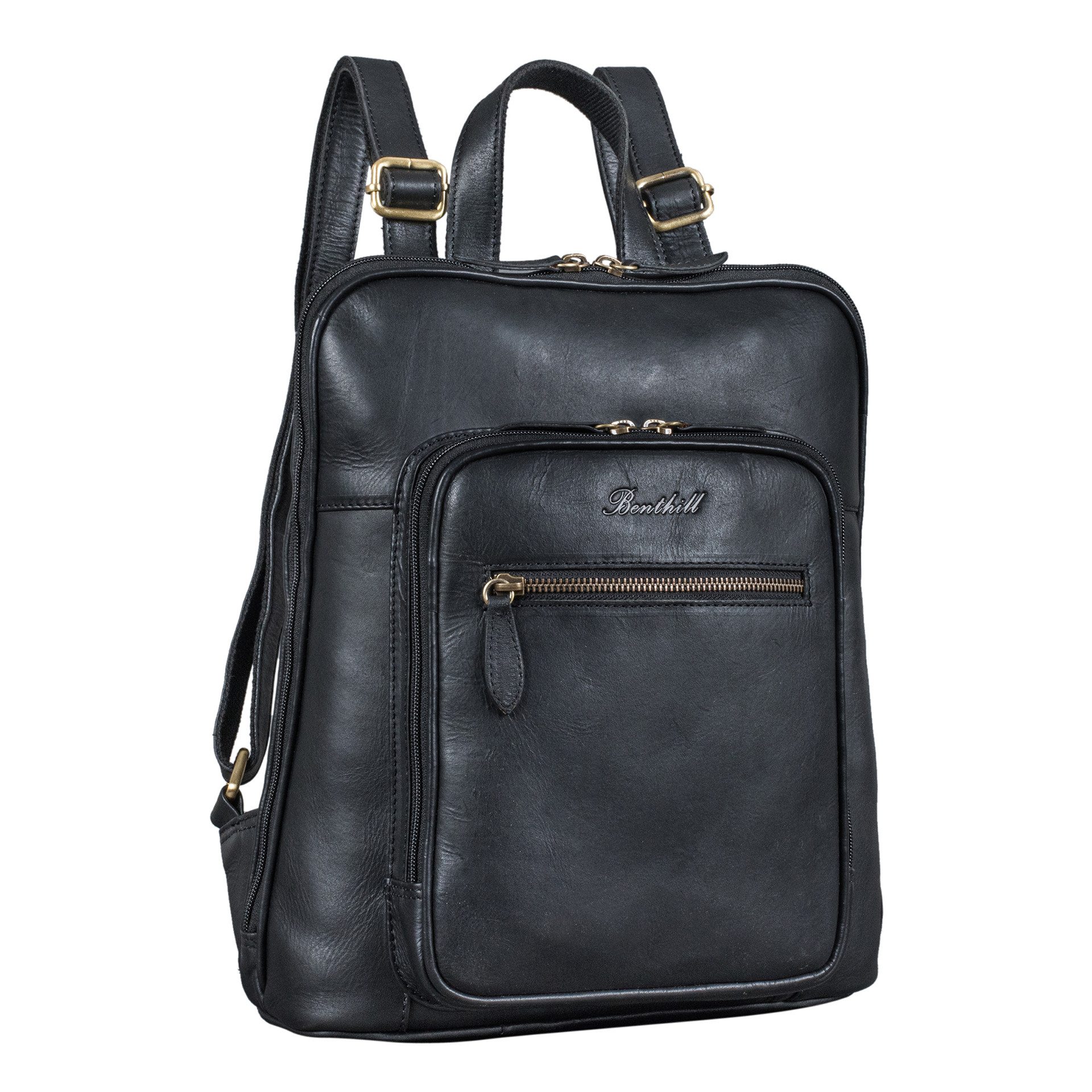 Benthill Rucksack Echt Leder Rucksack Damen