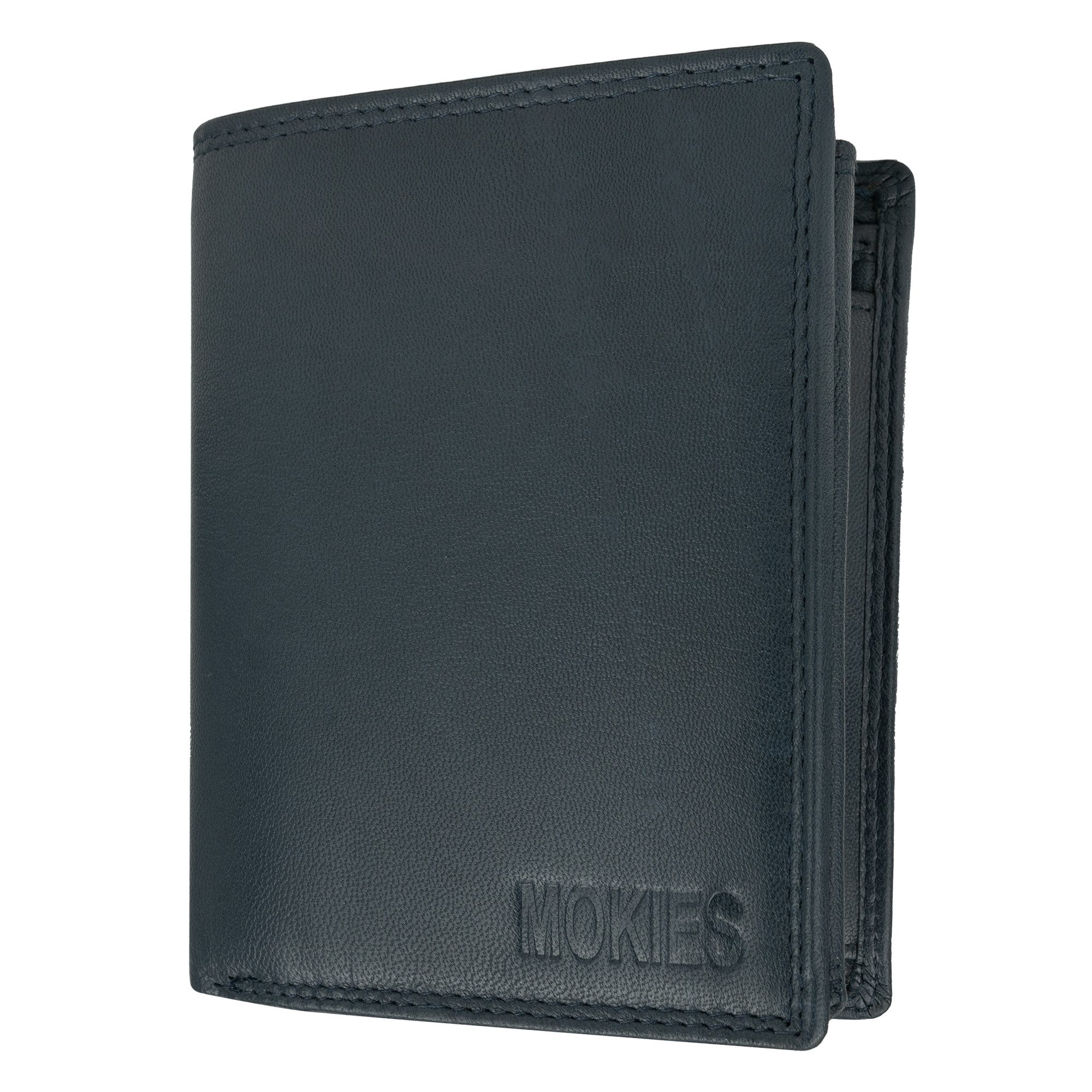 MOKIES Geldbörse Herren Portemonnaie G306 (hochformat),