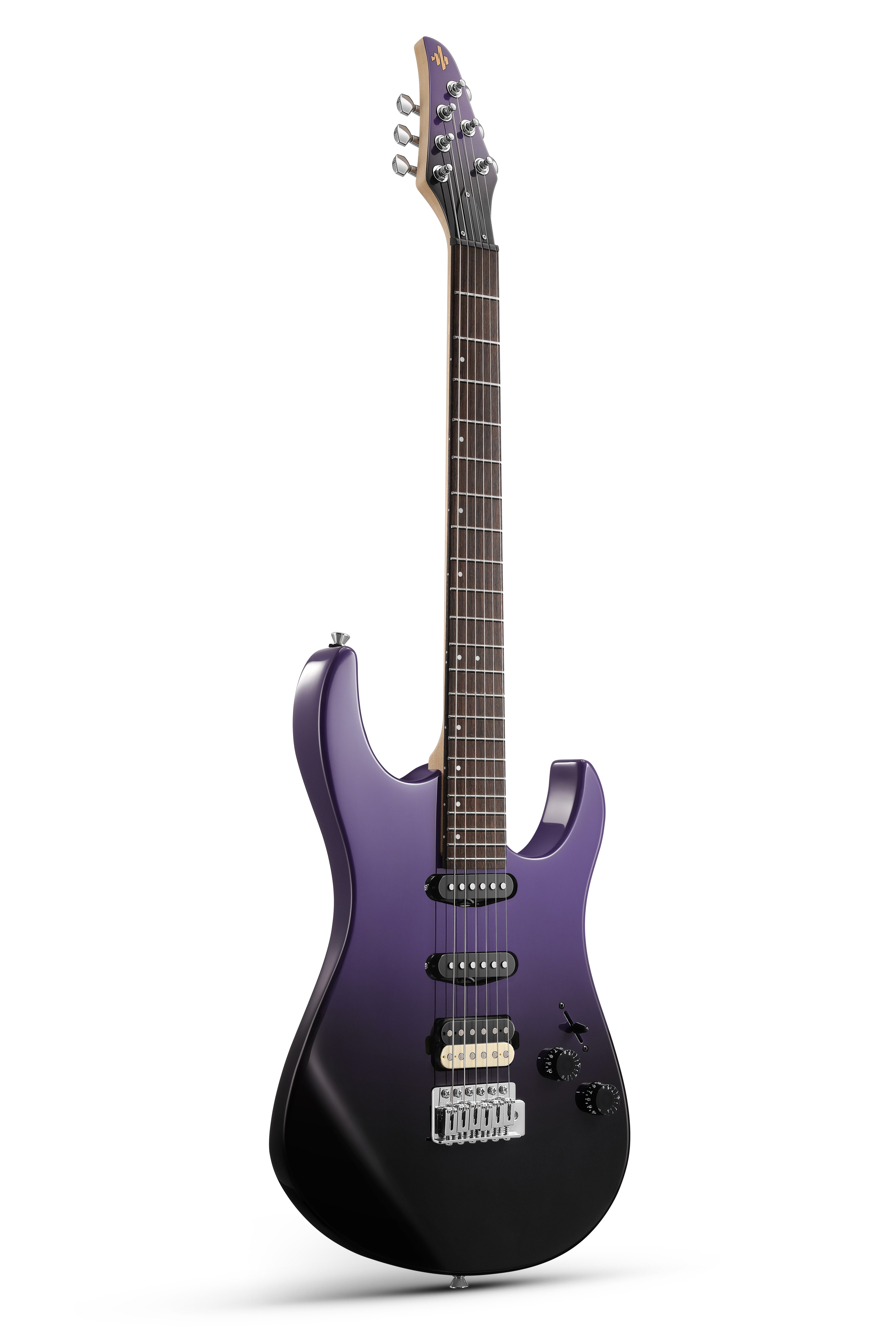 Donner E-Gitarre DMT-66 Metall E-Gitarre Tremolo