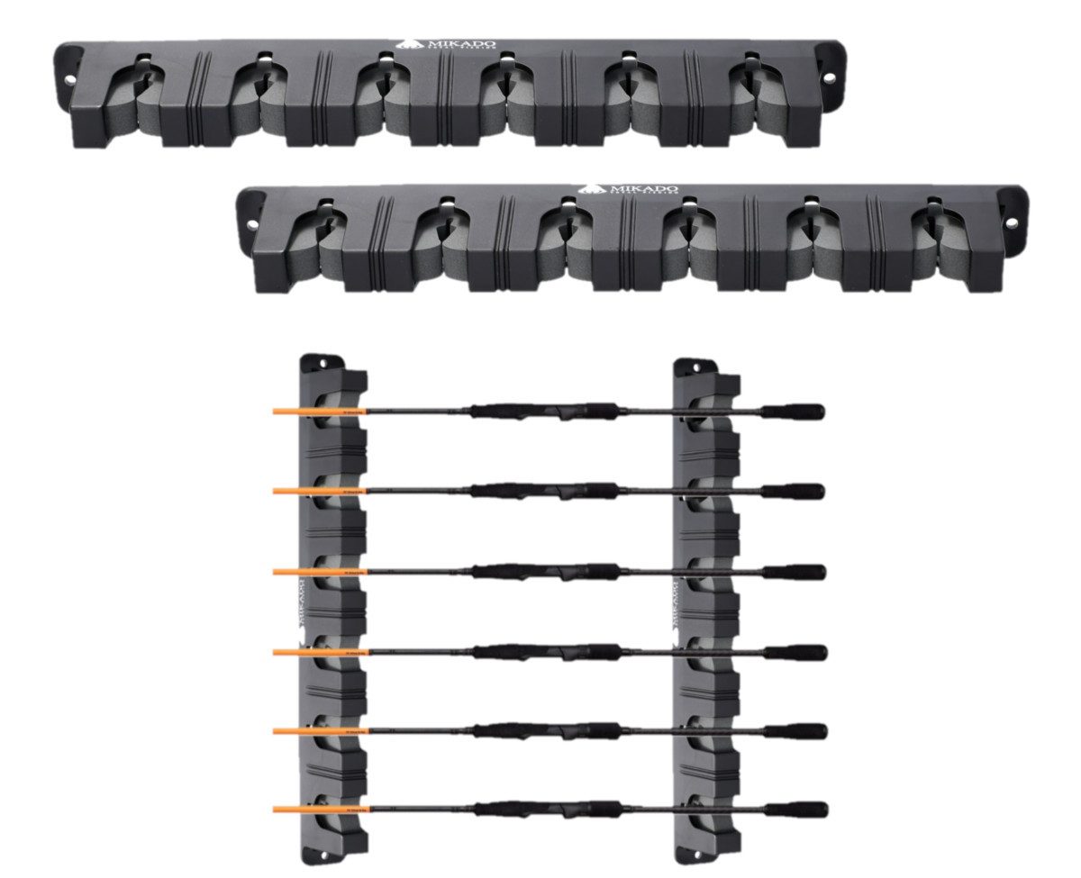 MIKADO Total Fishing HORIZONTAL Rod Rack