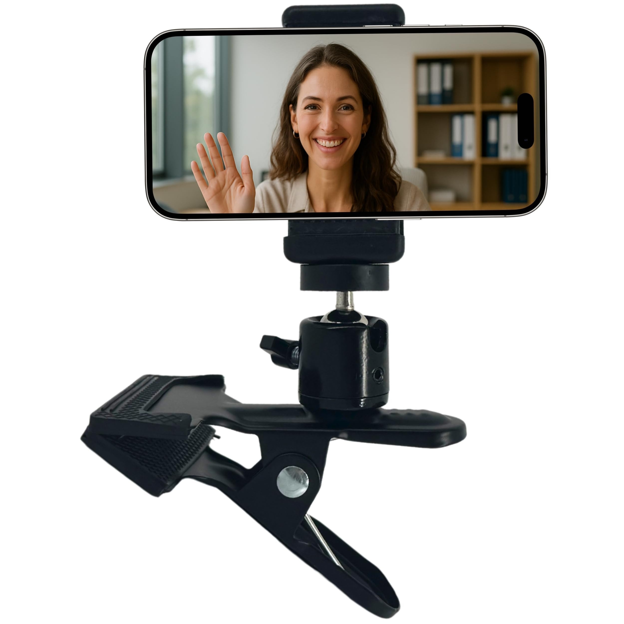 TronicXL Handy-Halterung Handy Halterung Smartphone Klemmstativ